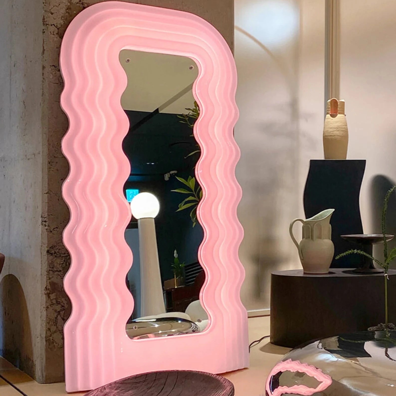 Ettore Sottsass Mirror Mirror Interior Moderna   