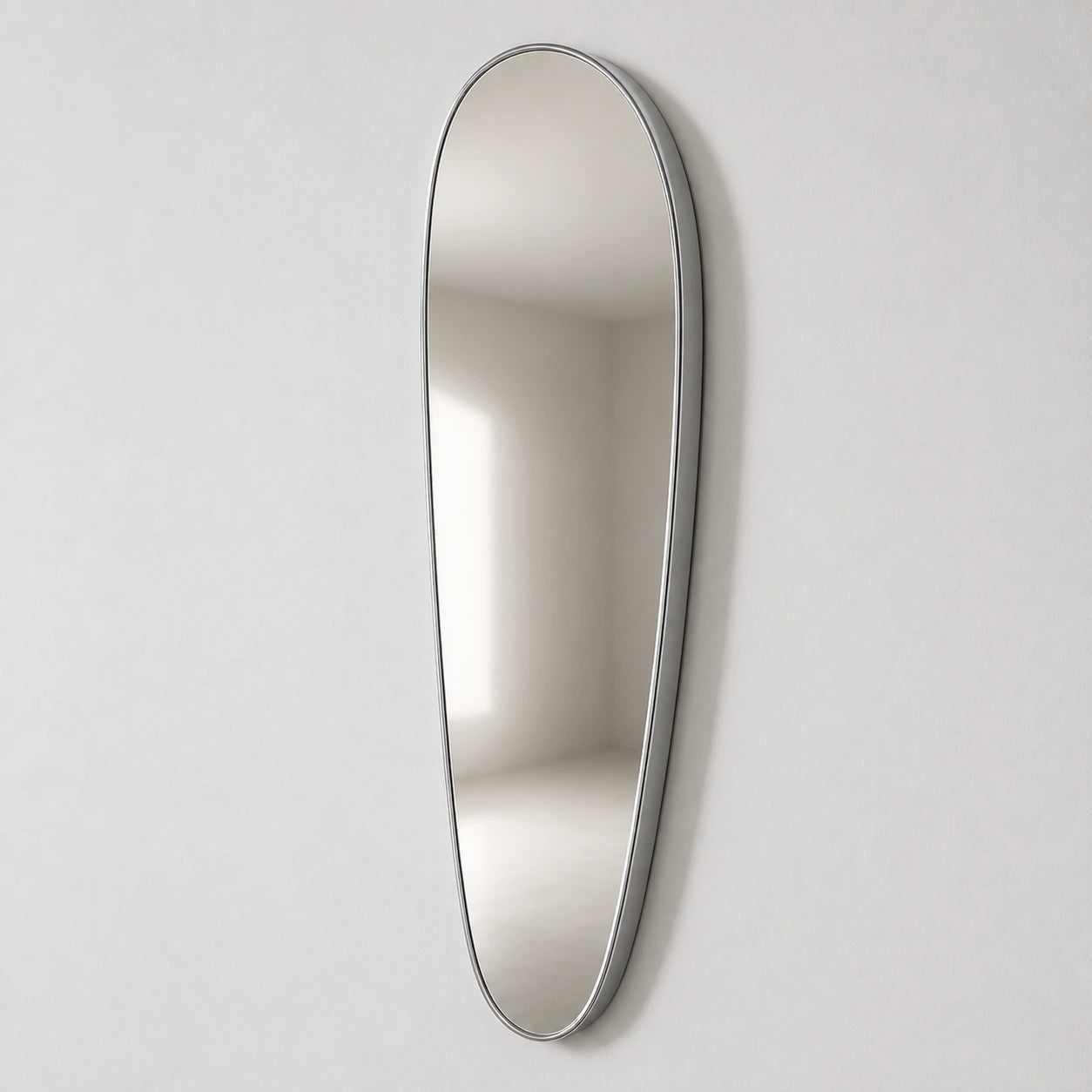 Solene Mirror | Chrome Silver Mirror Interior Moderna
