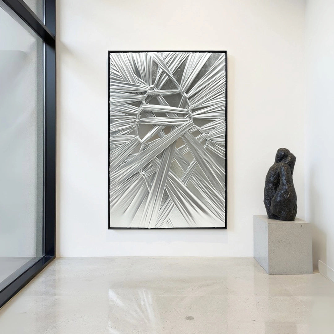 Interwoven Chaos Wall Art Interior Moderna