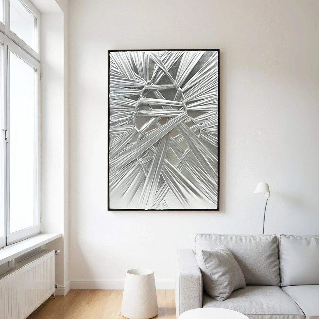 Interwoven Chaos Wall Art Interior Moderna