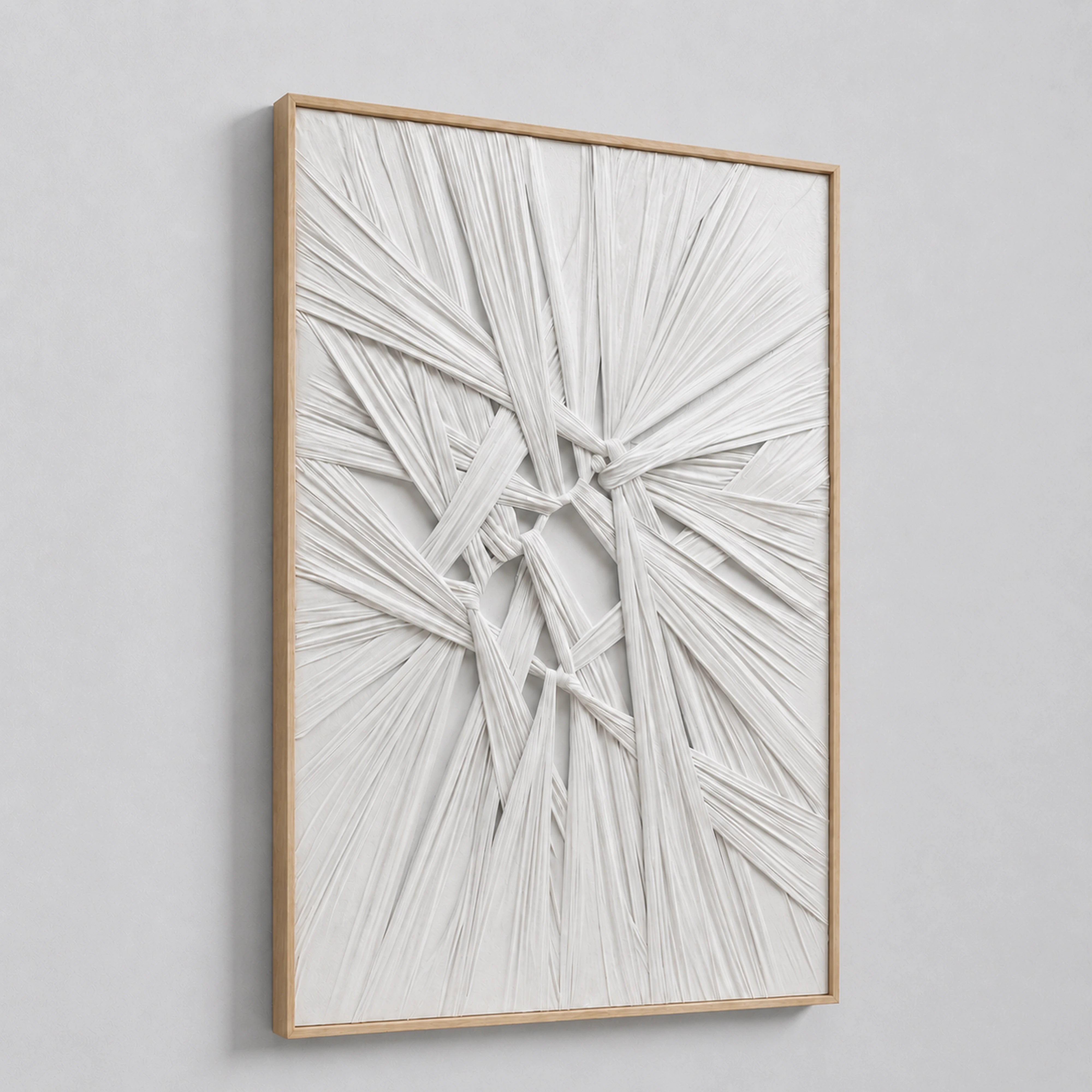 Interwoven Chaos | White