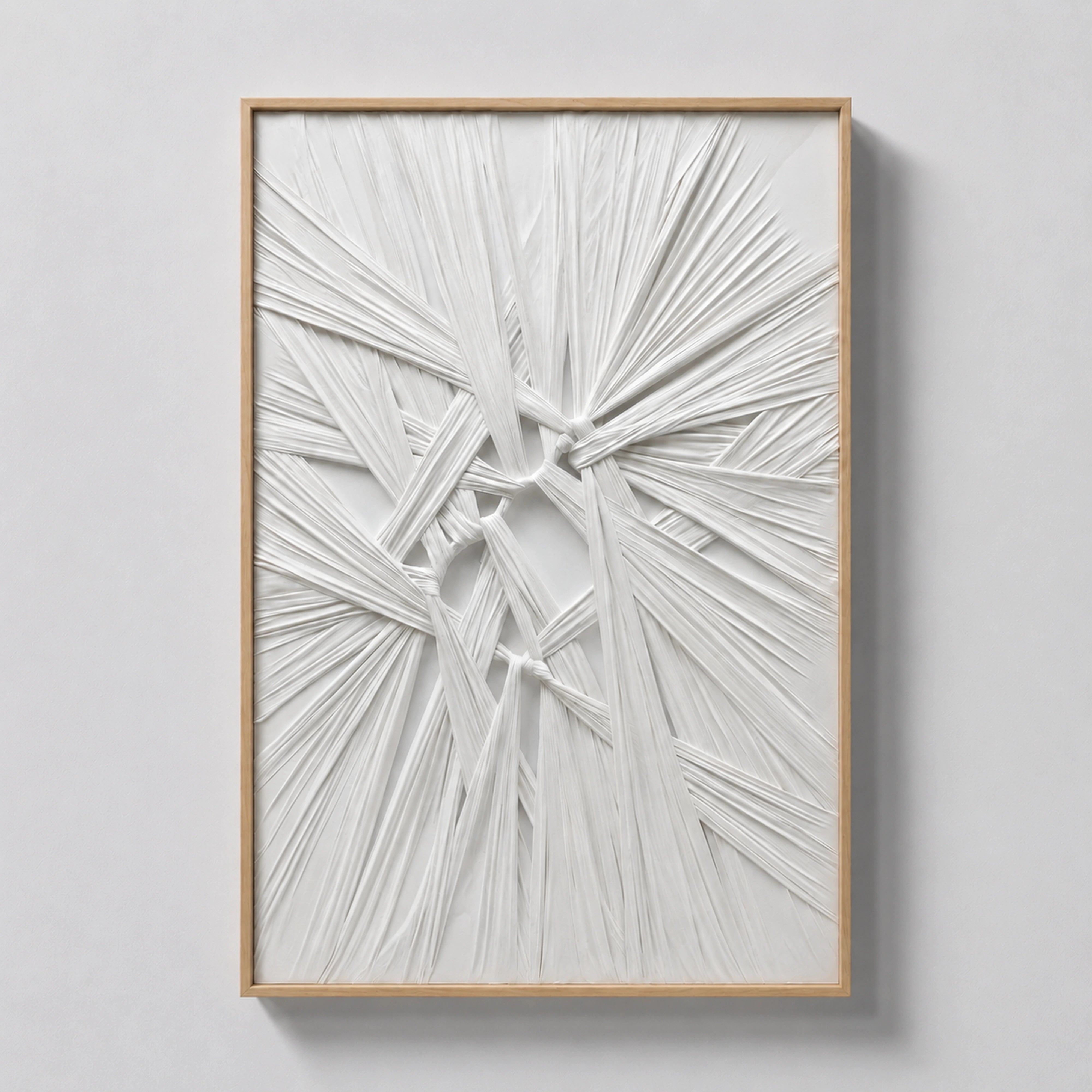 Interwoven Chaos | White