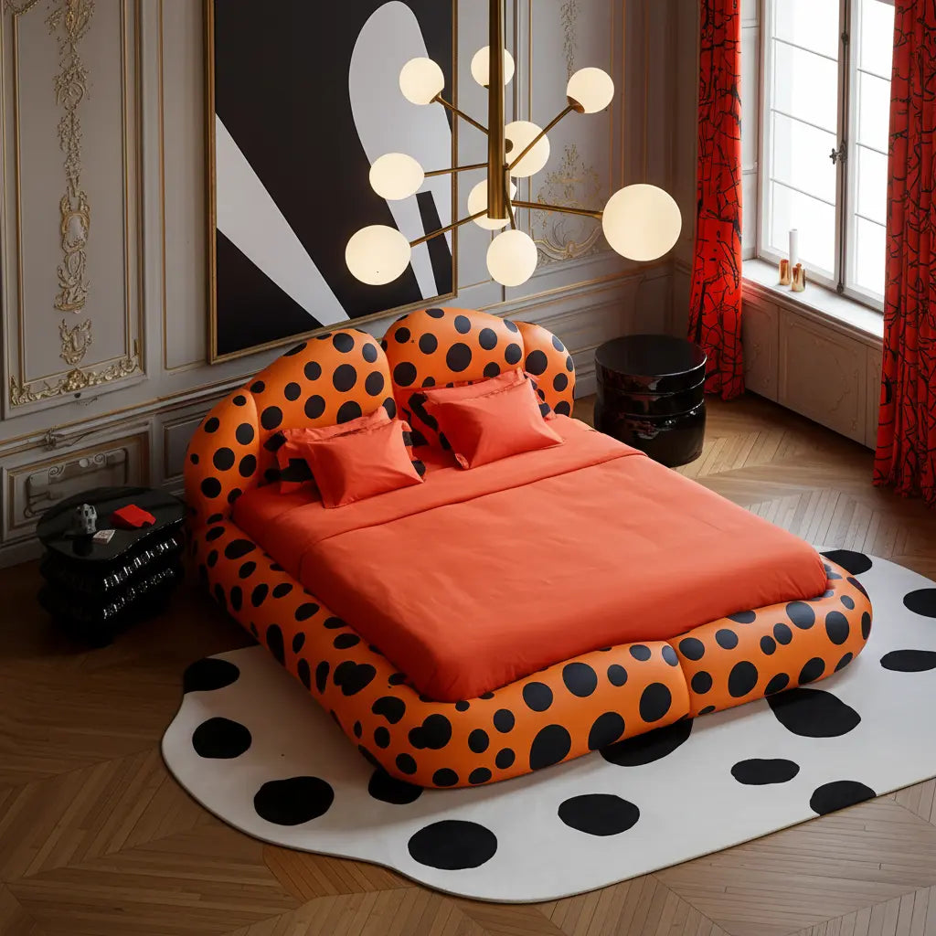 Kusama Bed Bed Interior Moderna