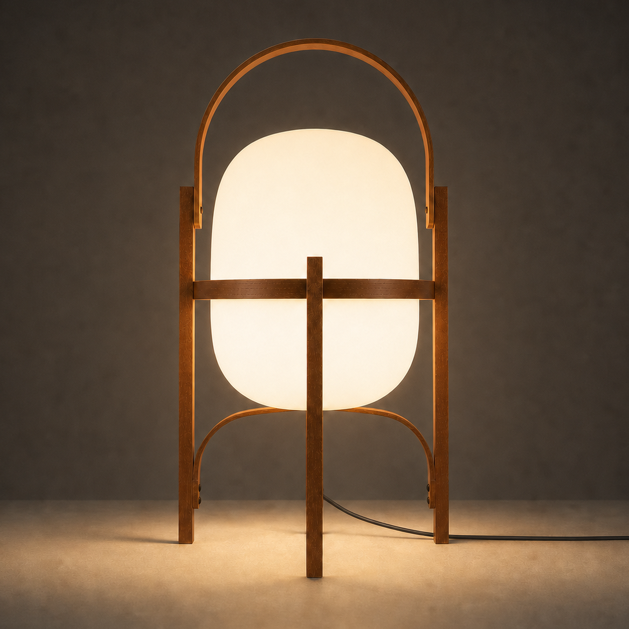 IM approved table lamp hero — L-37 — nighttime