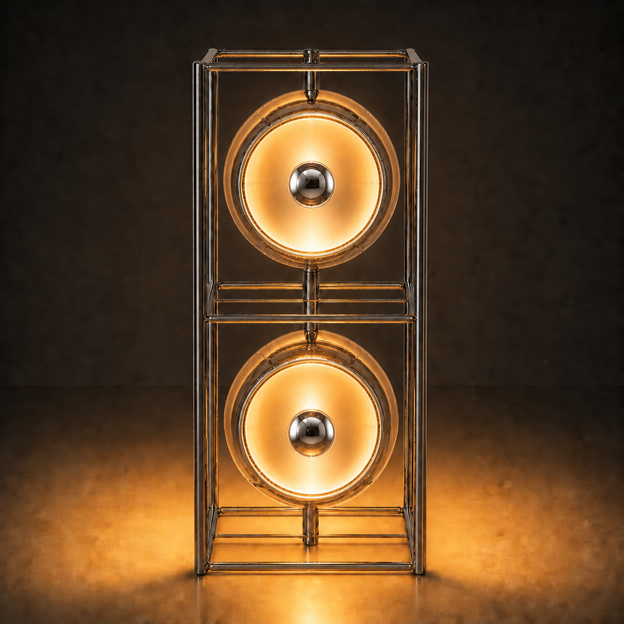 Chrome Spheres Table Lamp Lamp Interior Moderna