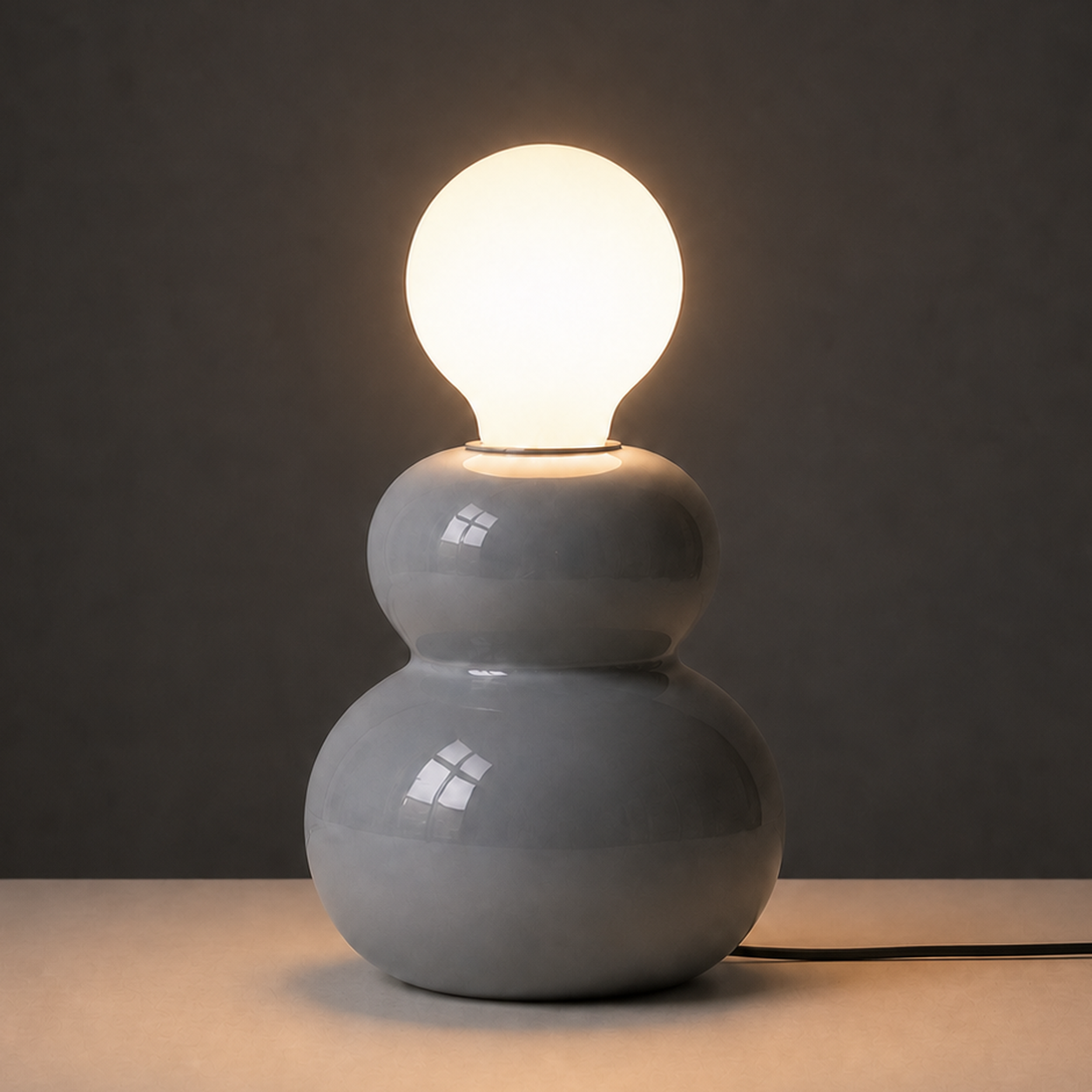 IM approved table lamp hero — L-56 — nighttime