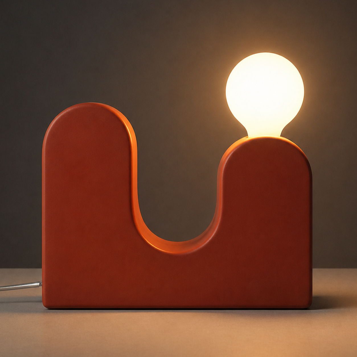 IM approved table lamp hero — L-58 — nighttime