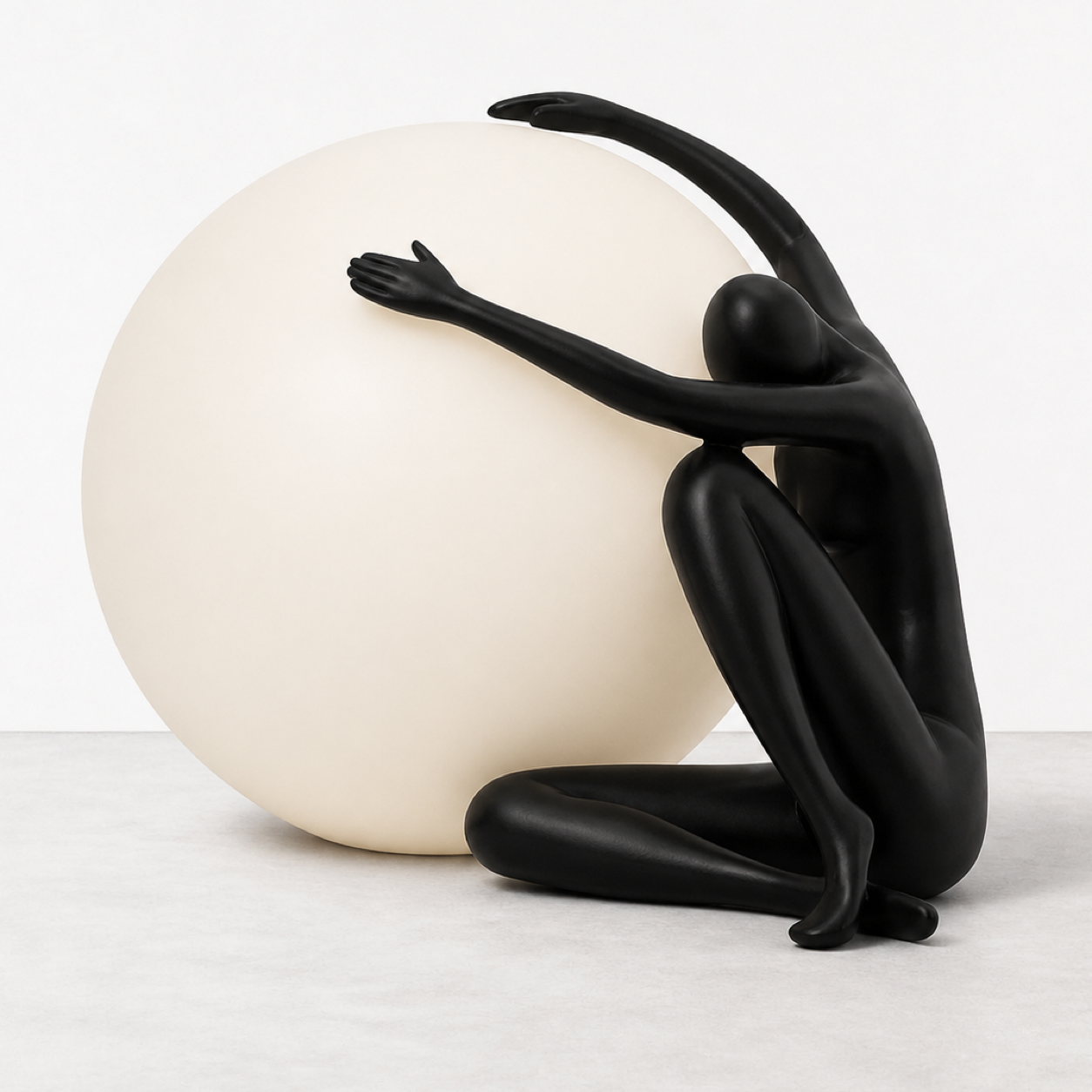 Anges de la Lune Lamp Interior Moderna Veilleuse New