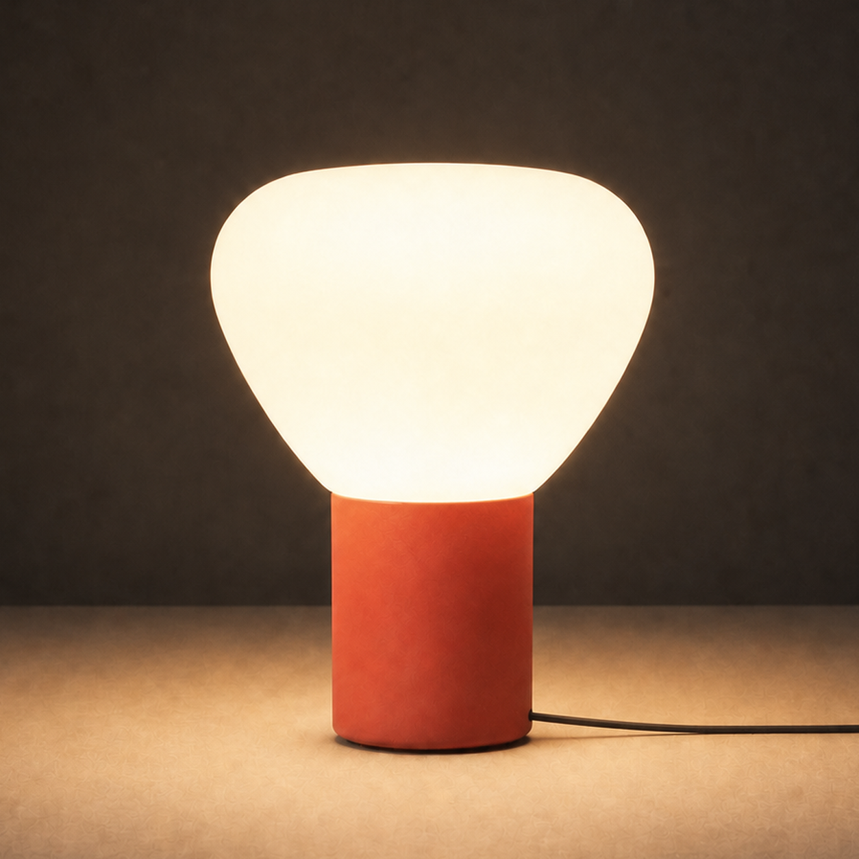 IM approved table lamp hero — L-67 — nighttime