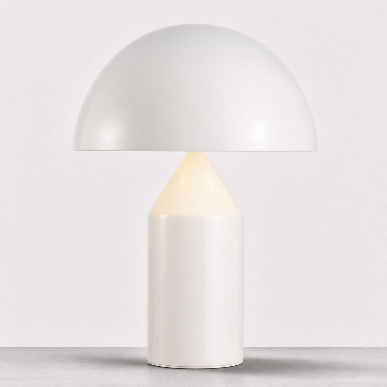 Mireva Table Lamp Lamp Interior Moderna White Large New