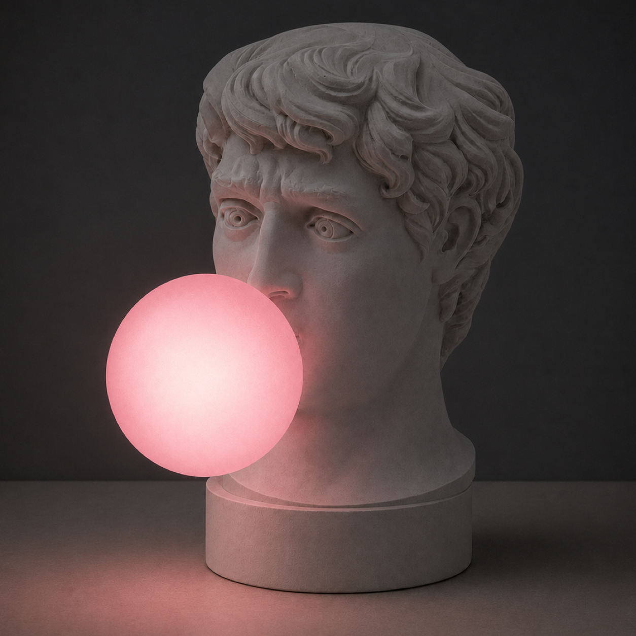 IM approved table lamp hero — L-71 — nighttime