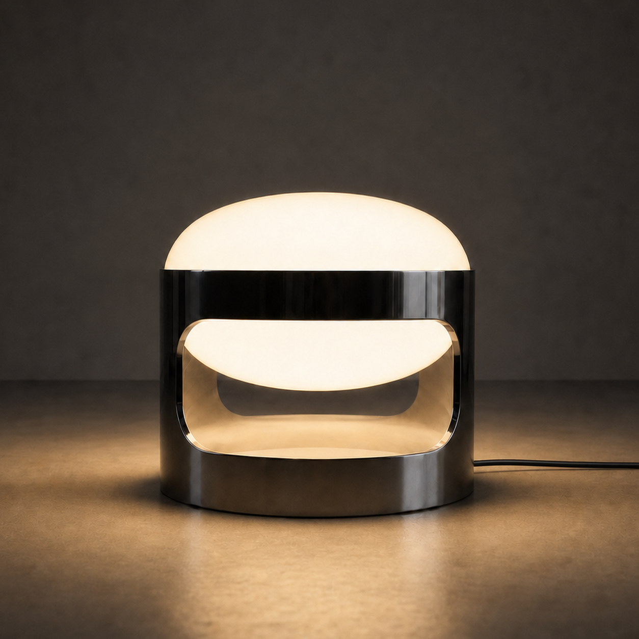 Chrome Capsule Lamp Lamp Interior Moderna