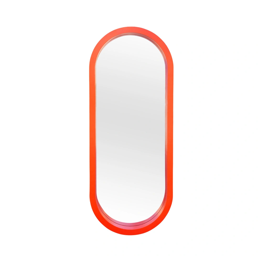 The Pill Mirror | Orange Mirror Interior Moderna