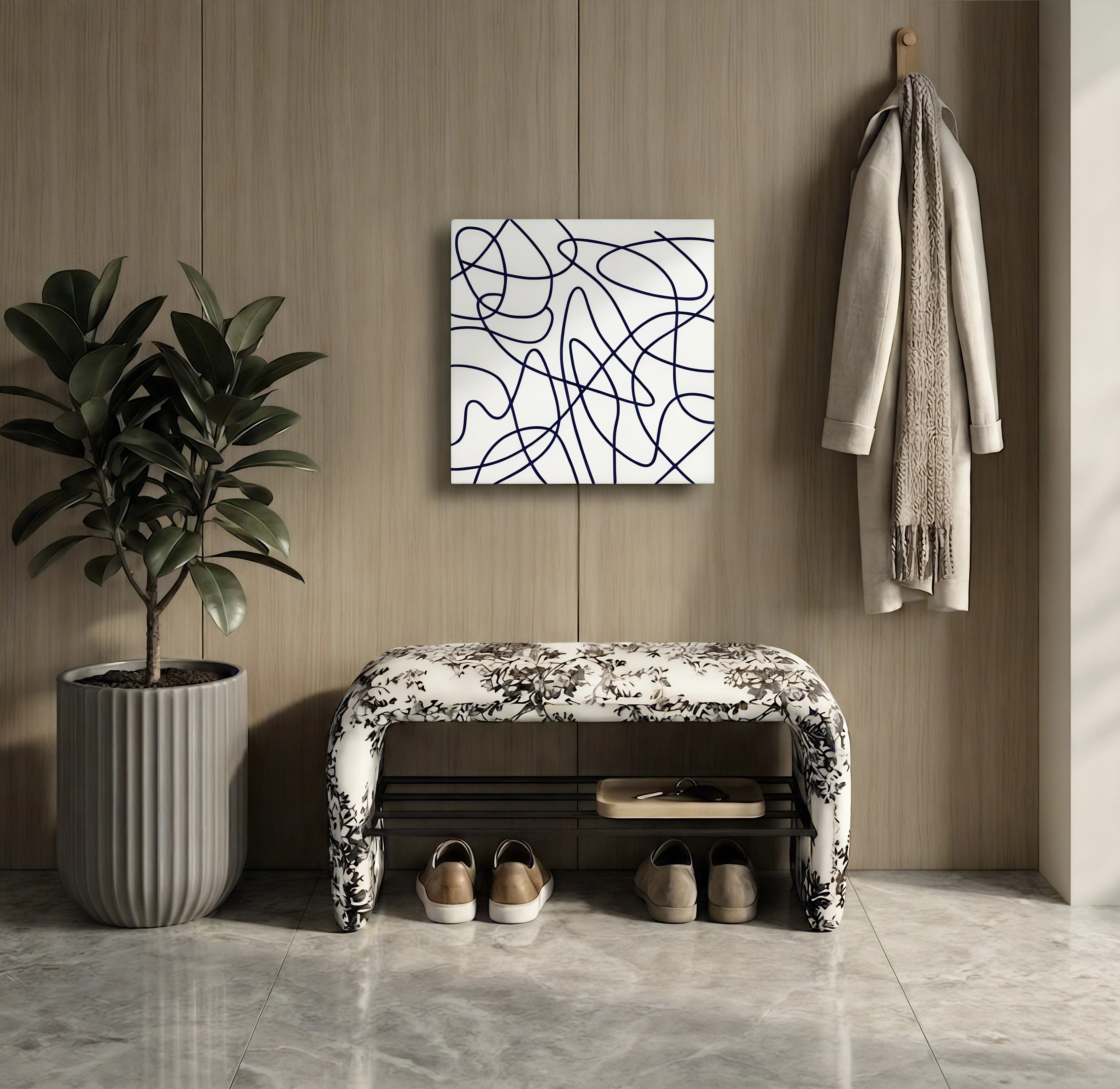 Meander Wall Art Interior Moderna