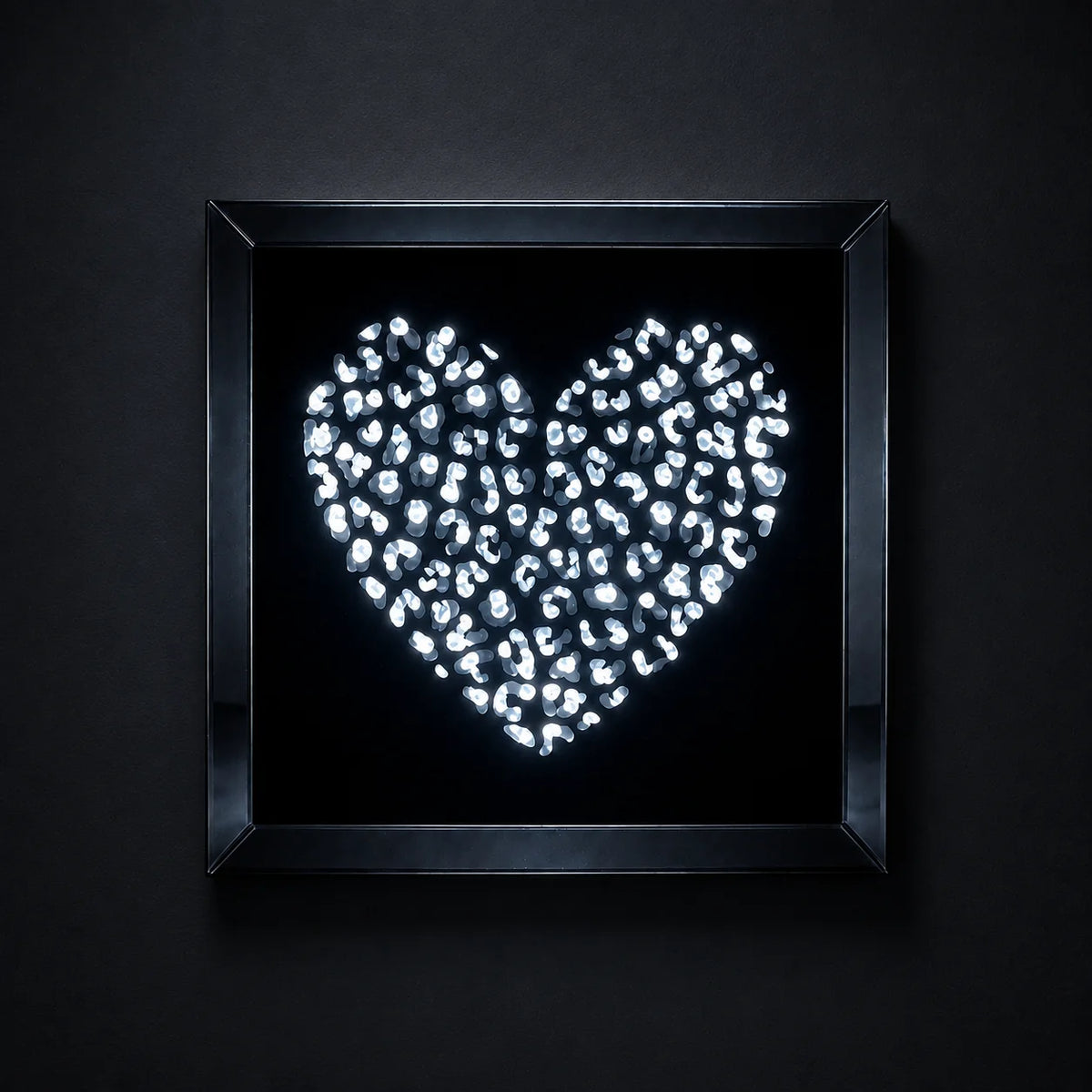 Midnight Hearts Wall Art Interior Moderna New