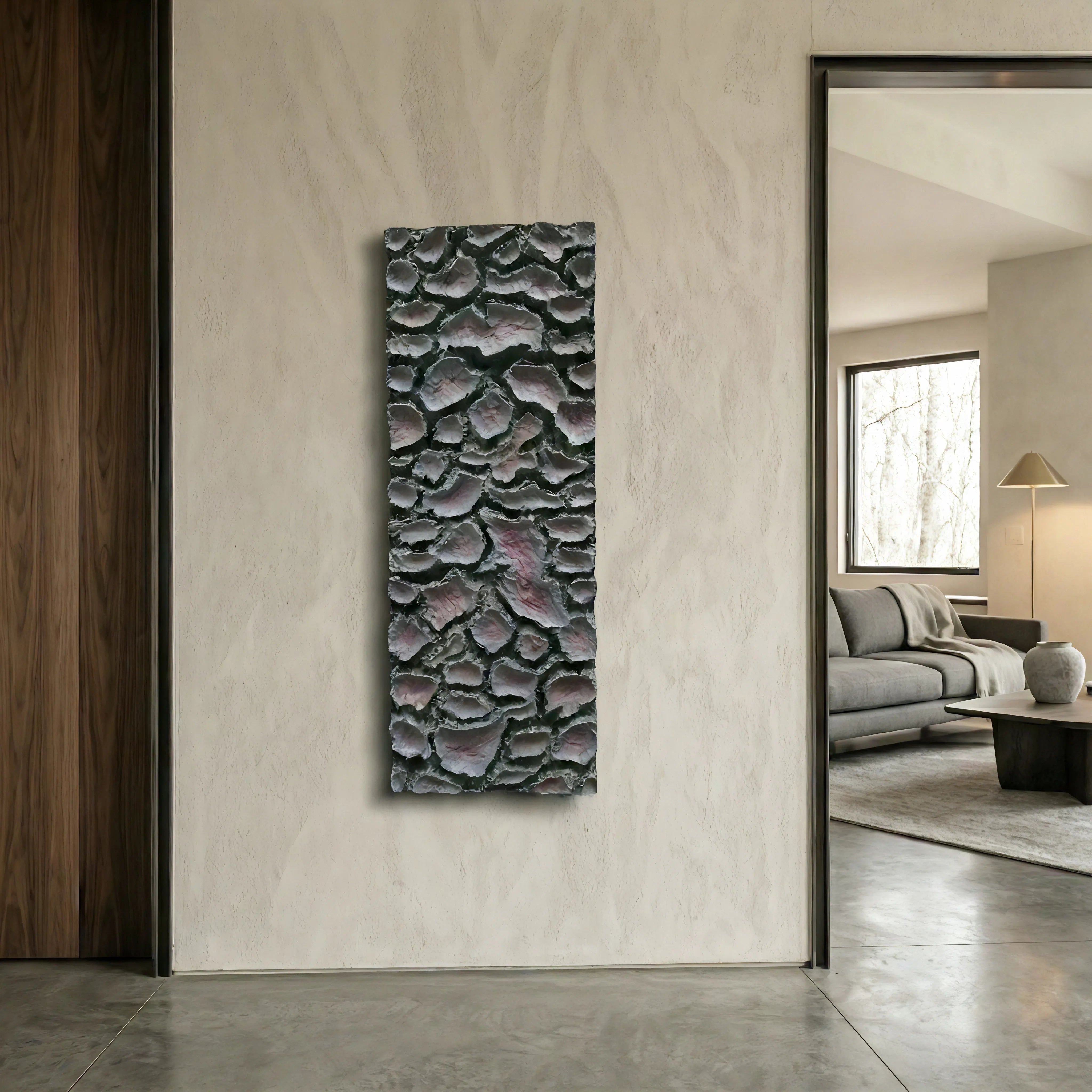 Mineral Network Wall Art Interior Moderna