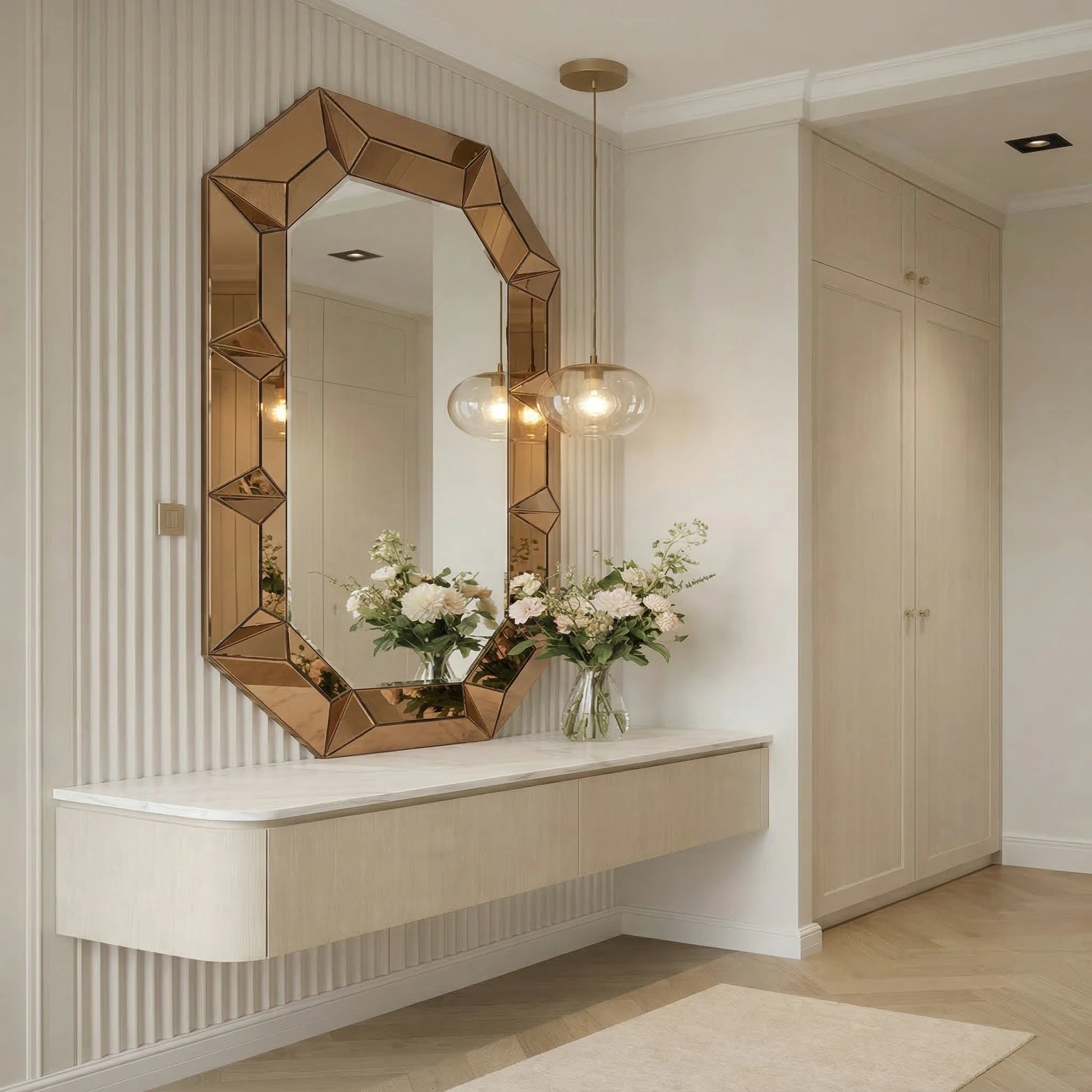 Cosmo Mirror | Copper Mirror Interior Moderna