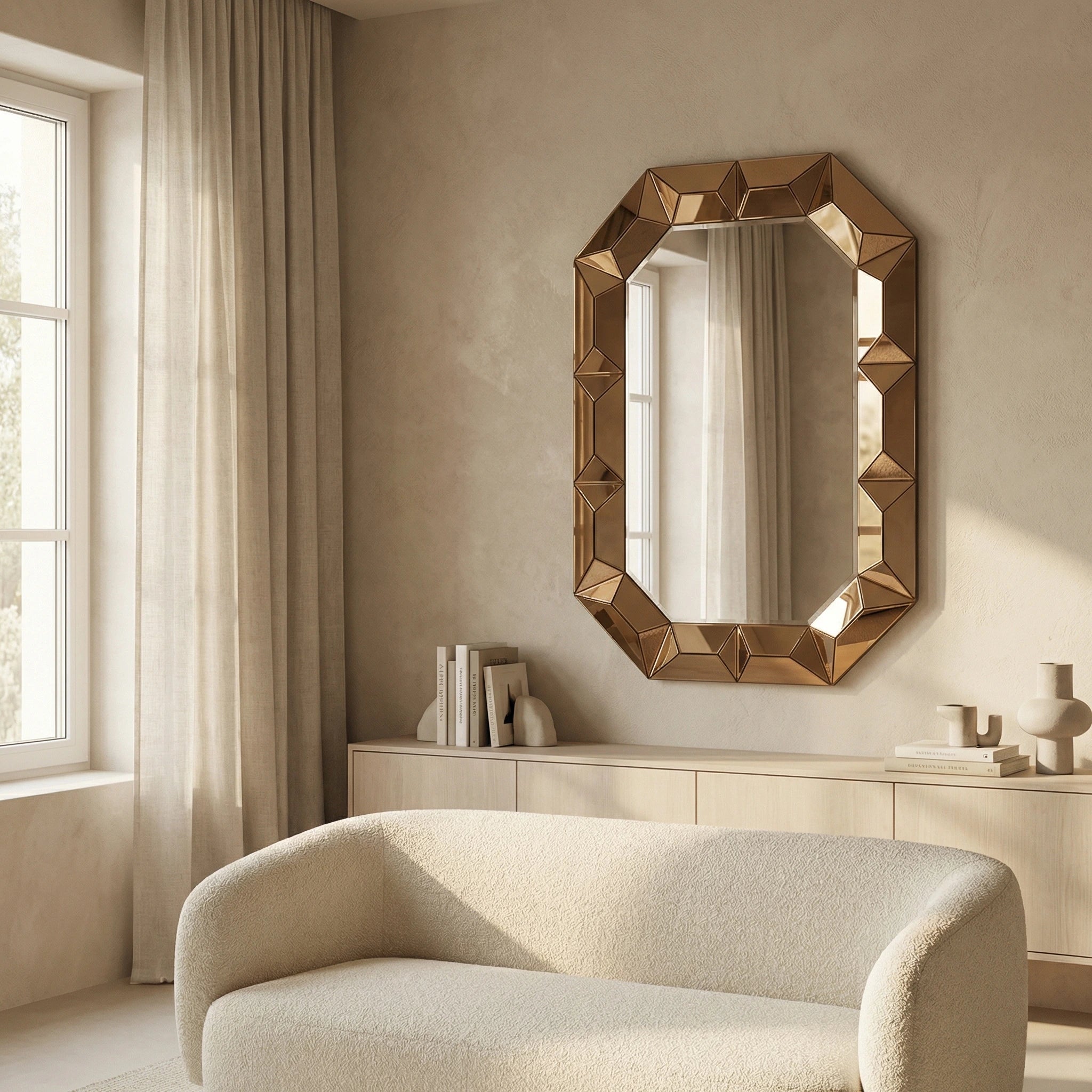 Cosmo Mirror | Copper Mirror Interior Moderna