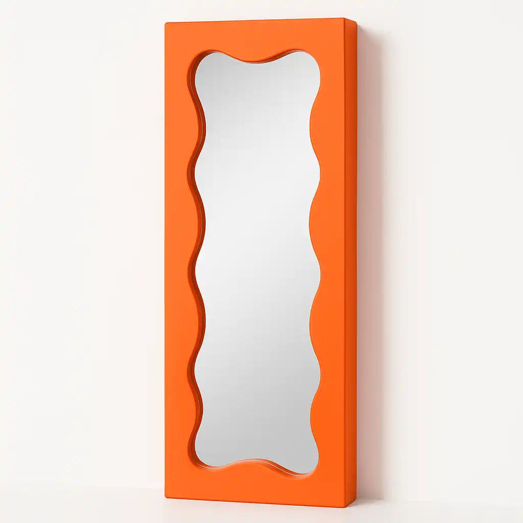 Wave Frame Mirror