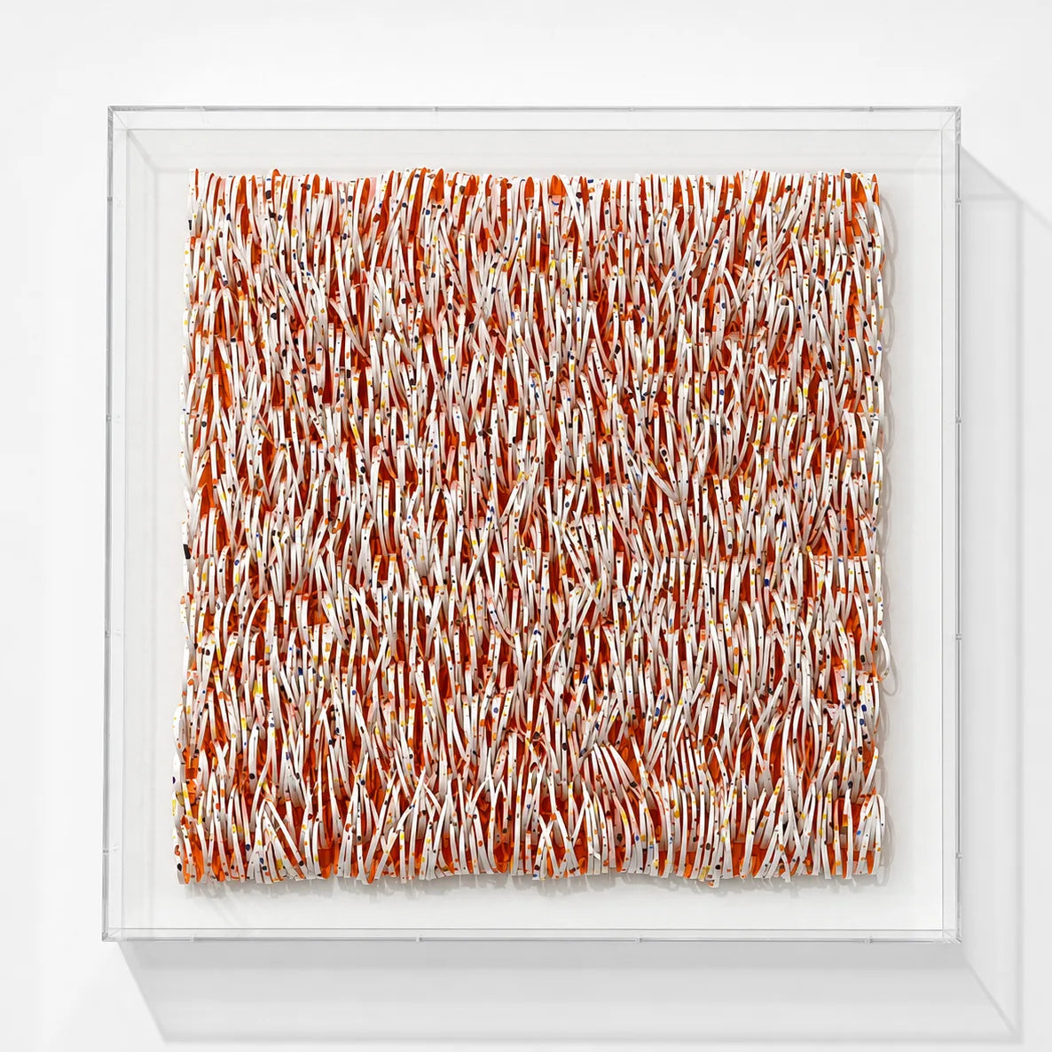 Shredded Bloom | Tangerine Tangle Wall Art Interior Moderna