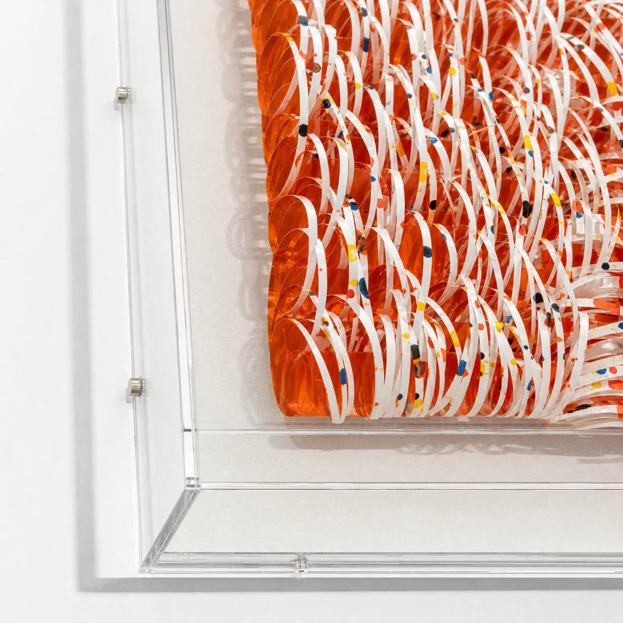 Shredded Bloom | Tangerine Tangle Wall Art Interior Moderna
