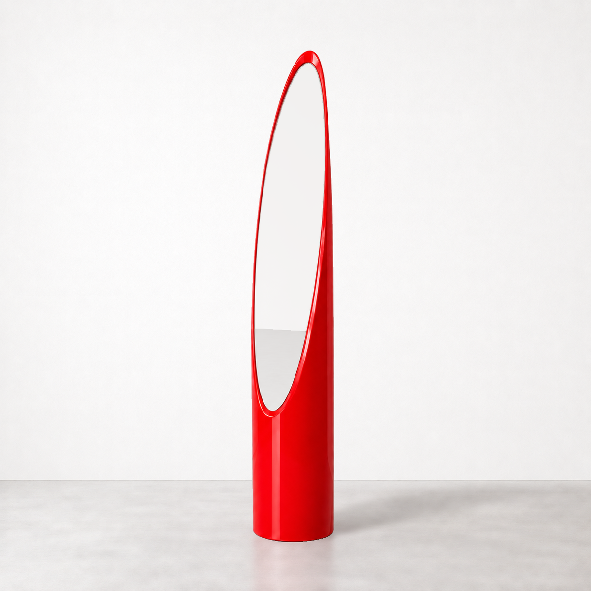 Lipstick Mirror | Red Mirror Interior Moderna