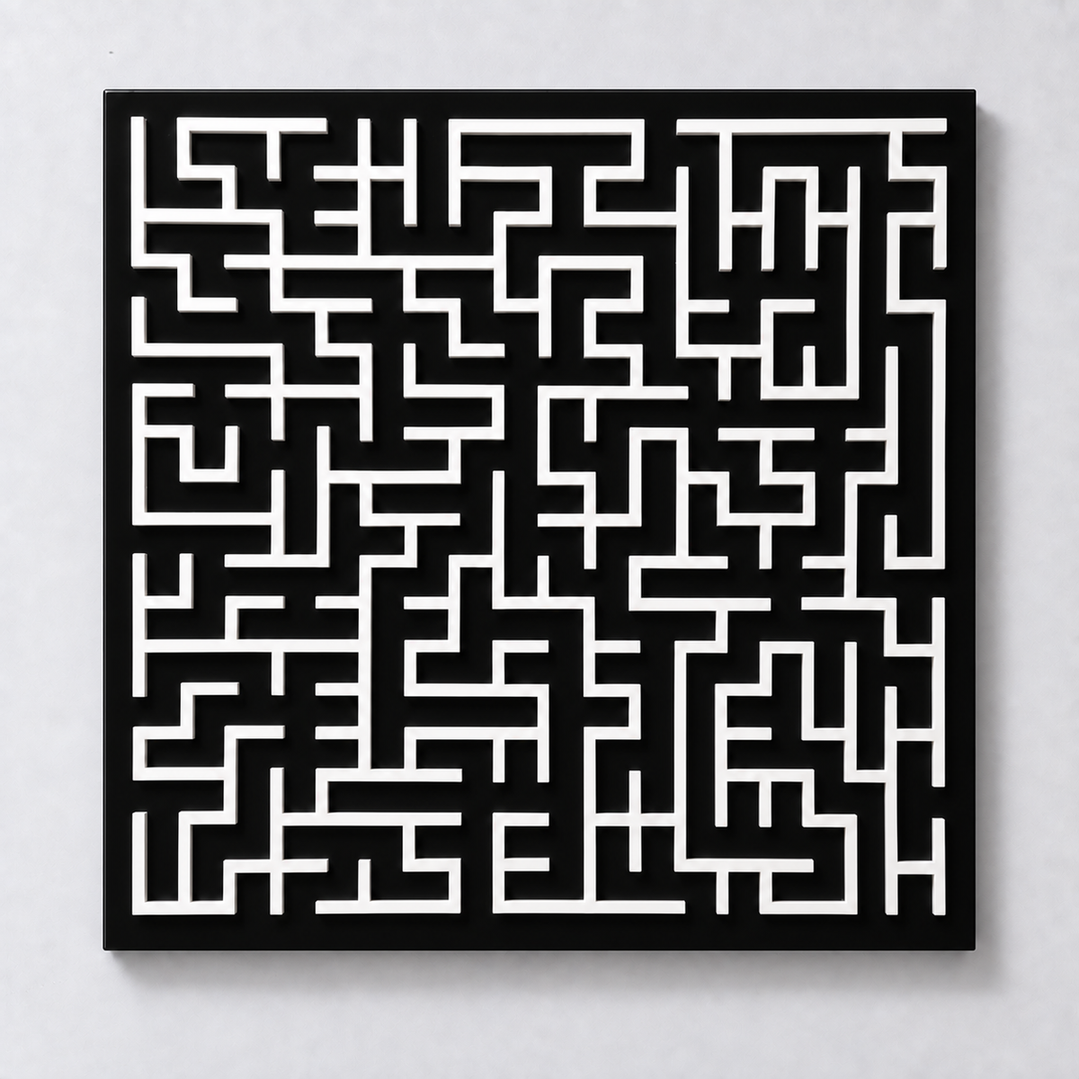 Labyrinth | Binary Wall Art Interior Moderna
