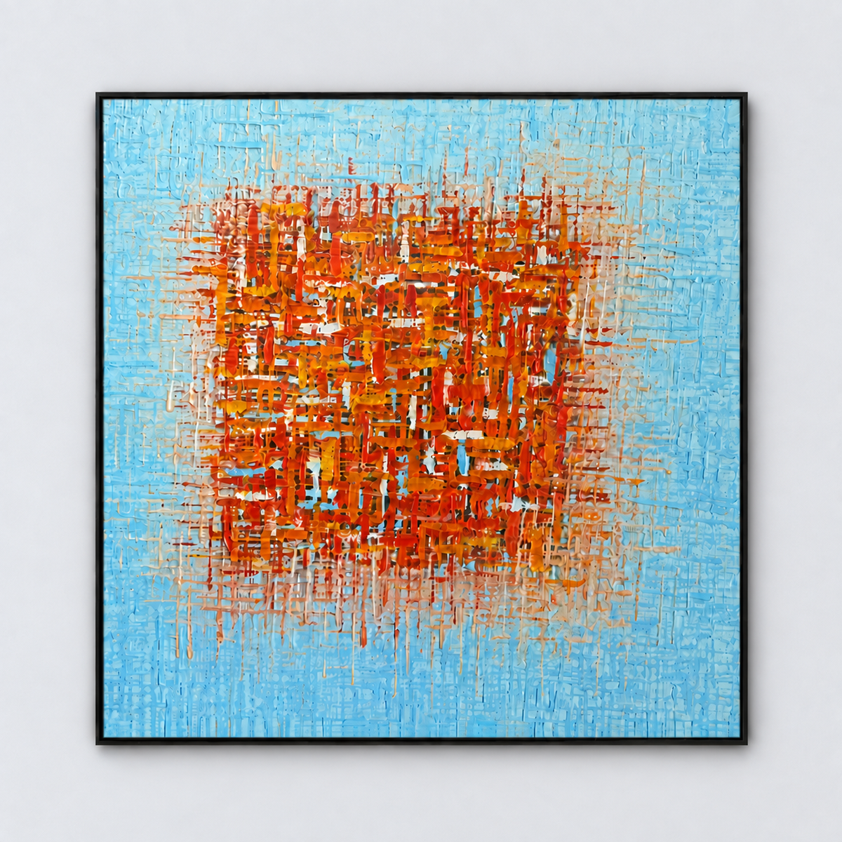 Interference Wall Art Interior Moderna