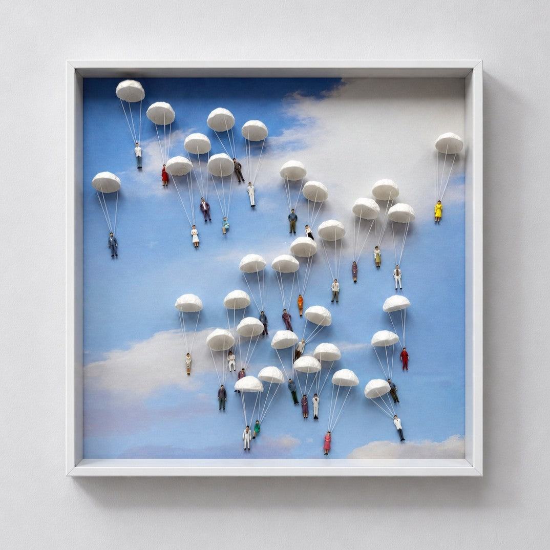Soft Descent | Open Drift Wall Art Interior Moderna
