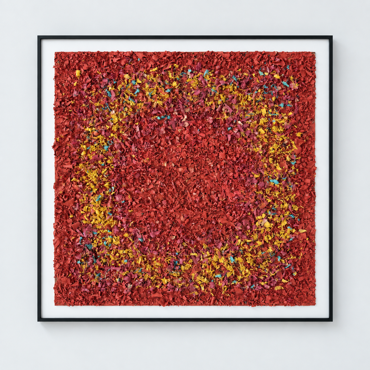 Shavings | Thermal Bloom Wall Art Interior Moderna New