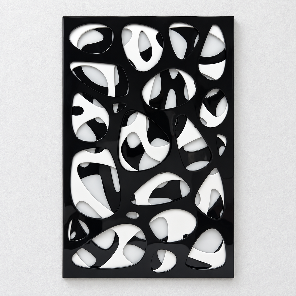 Spectral Flux | Binary Wall Art Interior Moderna New