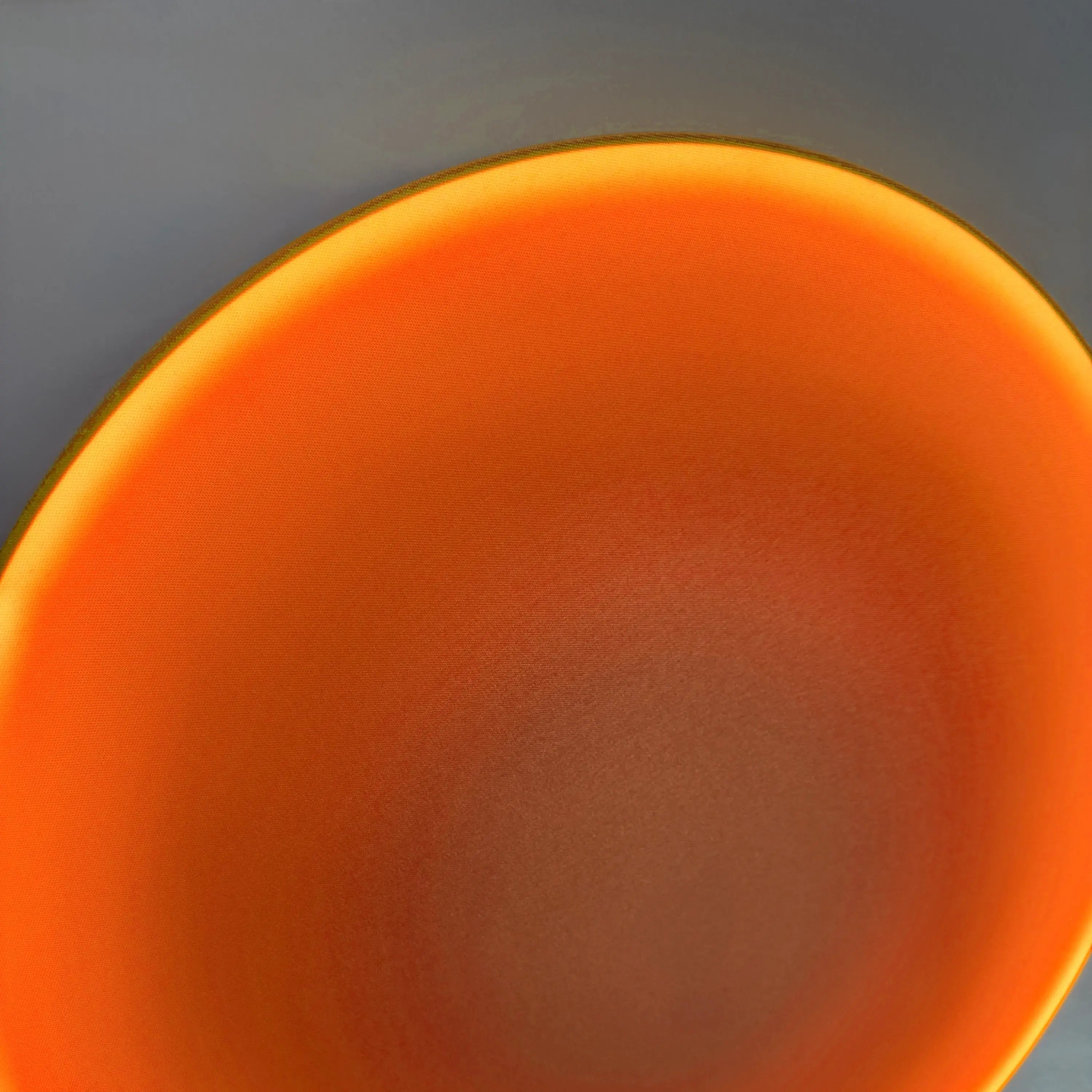 Silent Burn: Ember Orange Wall Art Interior Moderna