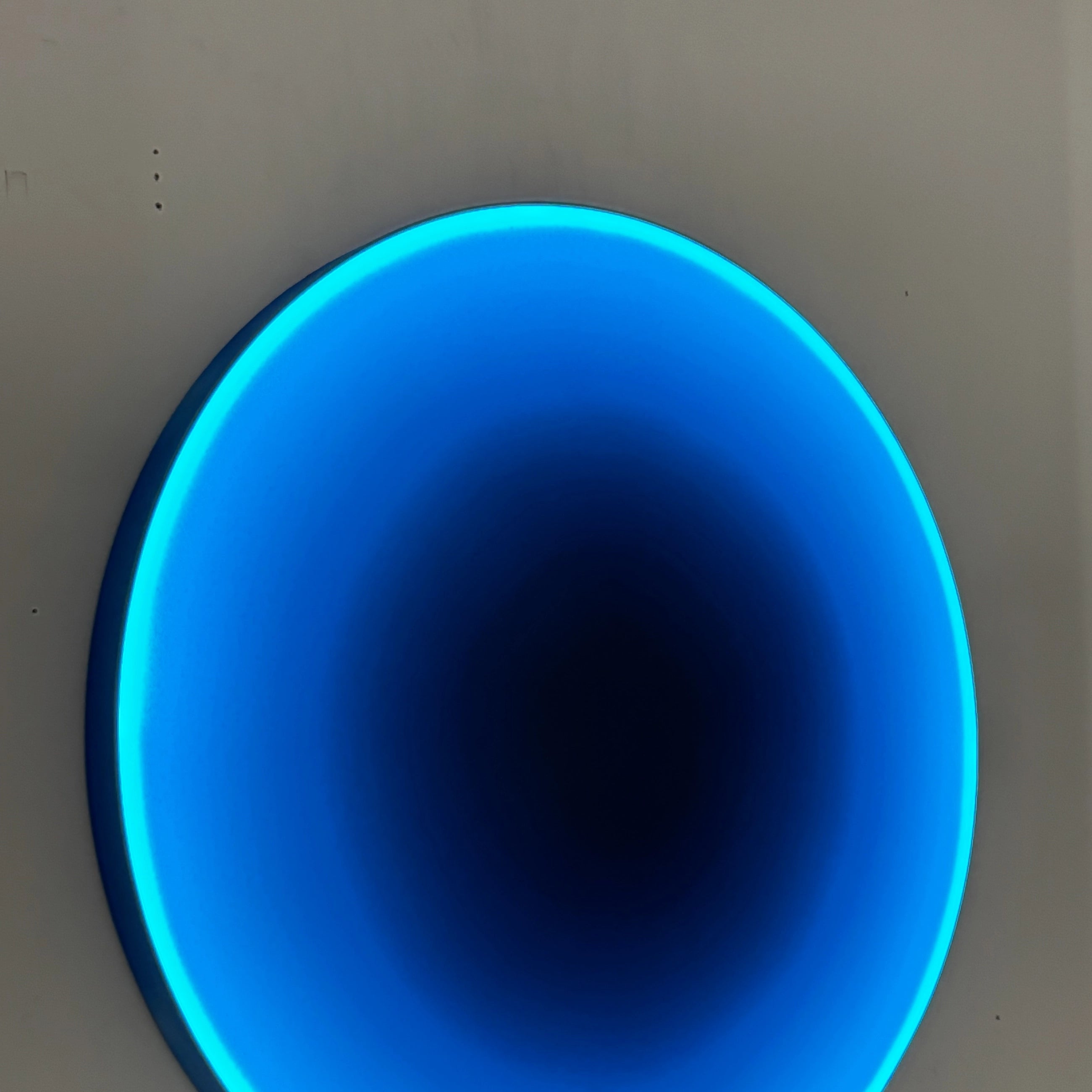 Silent Burn | Blue Eclipse Wall Art Interior Moderna