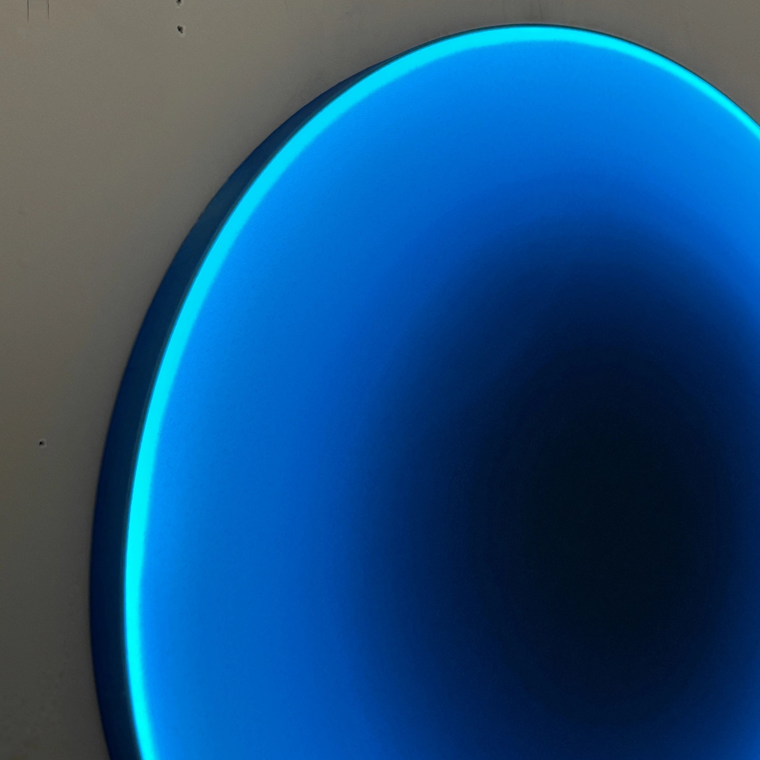Silent Burn | Blue Eclipse Wall Art Interior Moderna