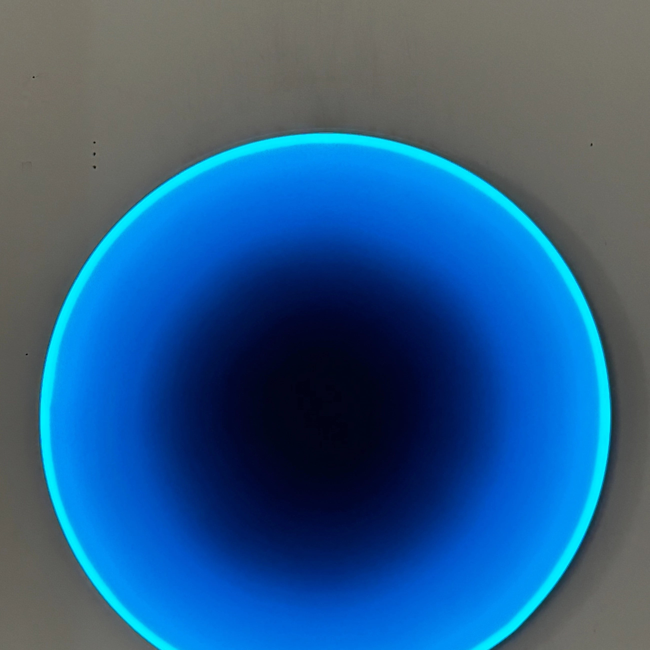 Silent Burn | Blue Eclipse Wall Art Interior Moderna