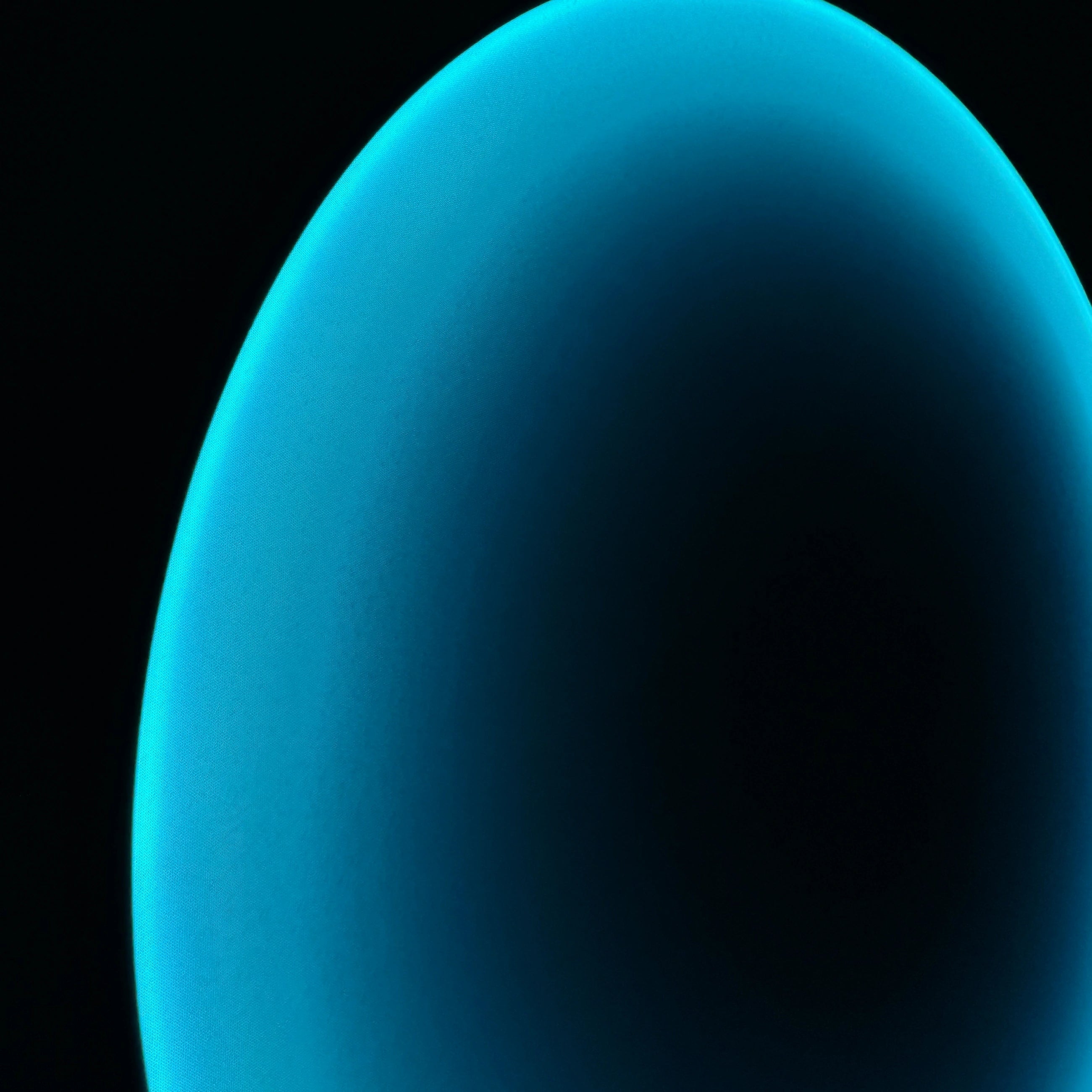 Silent Burn | Blue Eclipse Wall Art Interior Moderna