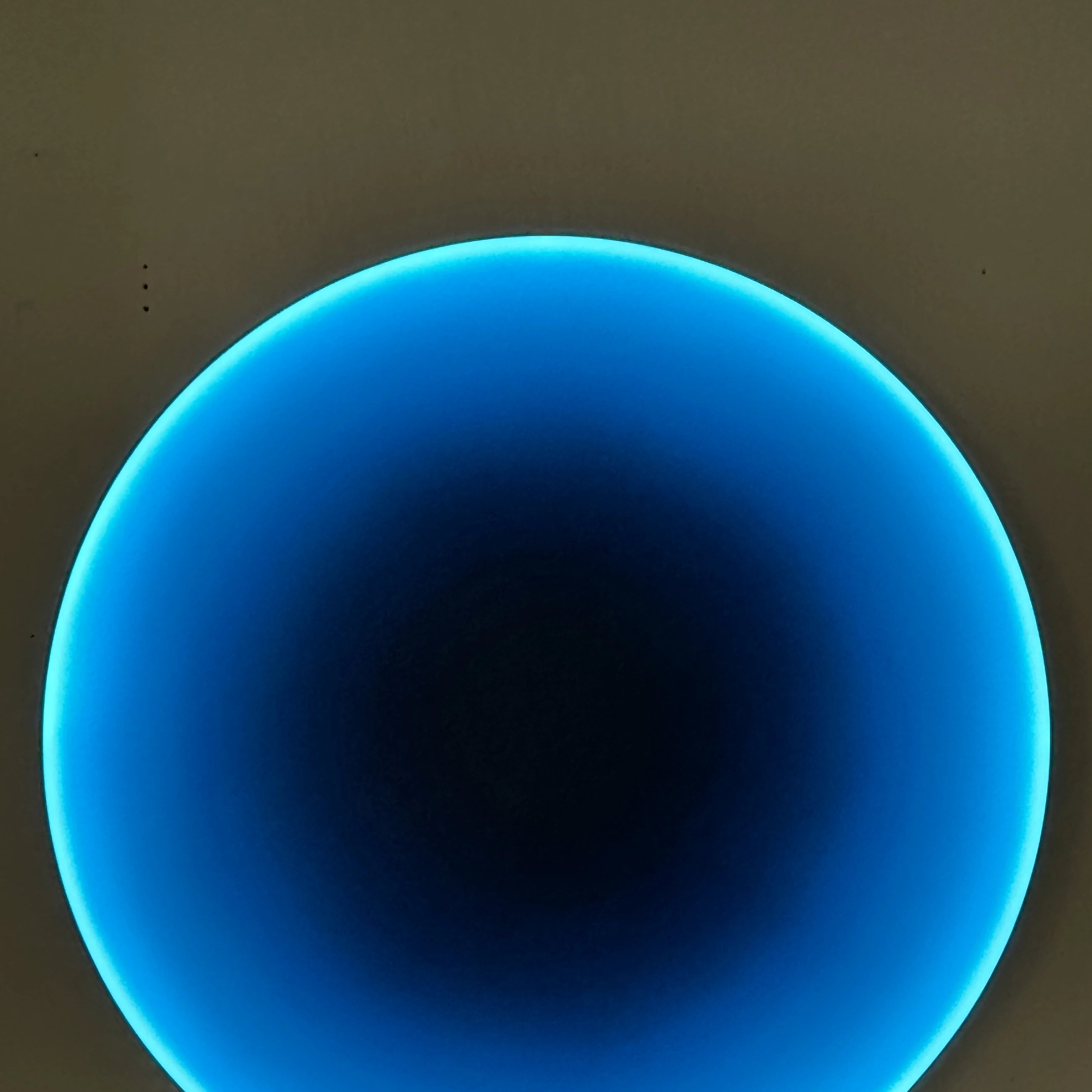 Silent Burn | Blue Eclipse Wall Art Interior Moderna