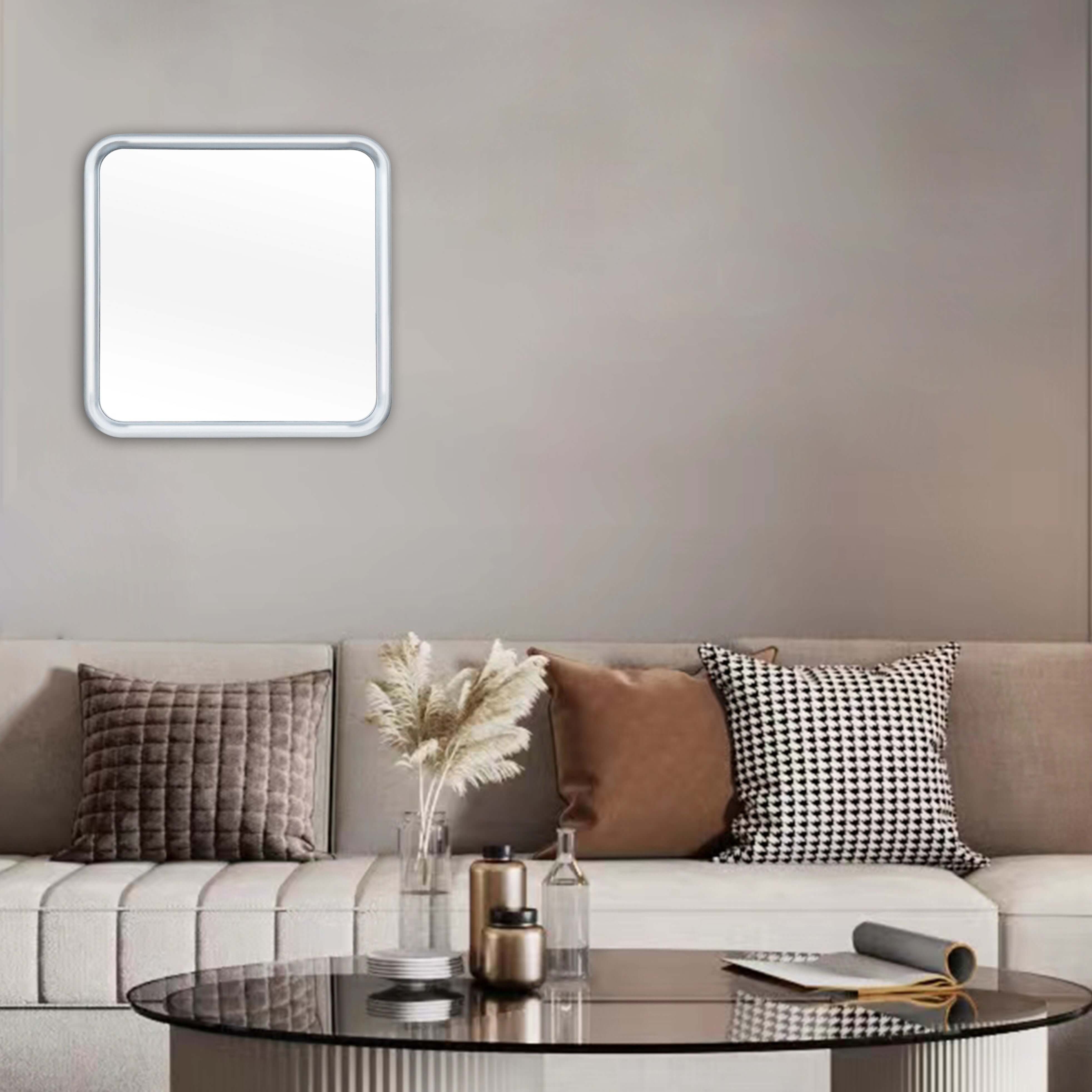 The Bold Square Mirror Mirror Interior Moderna   