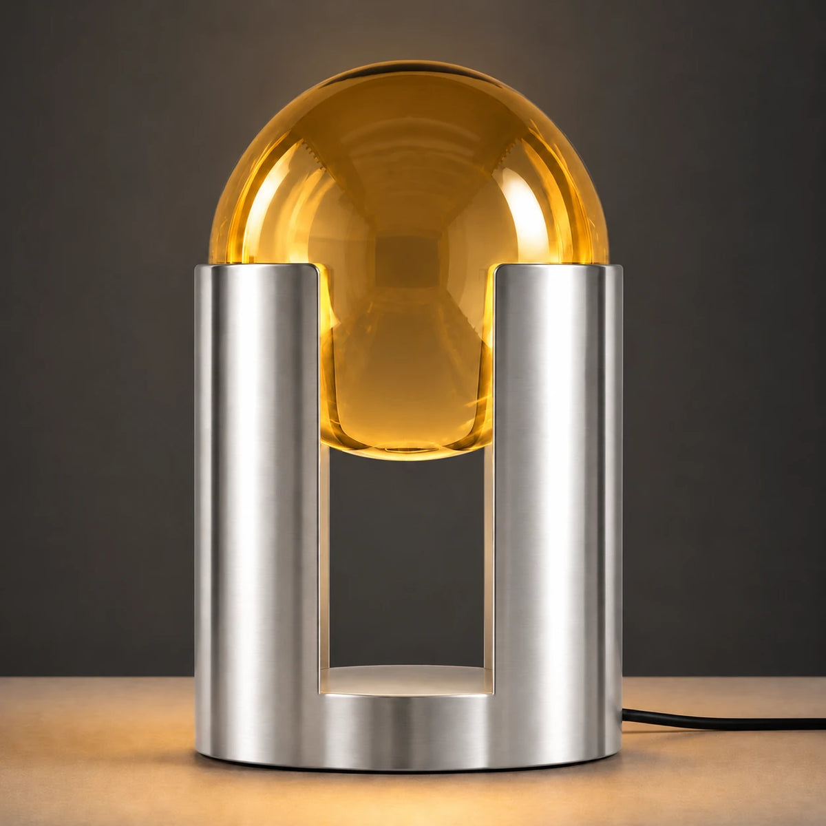 Softwing Orb Table Lamp | Silver Lamp Interior Moderna