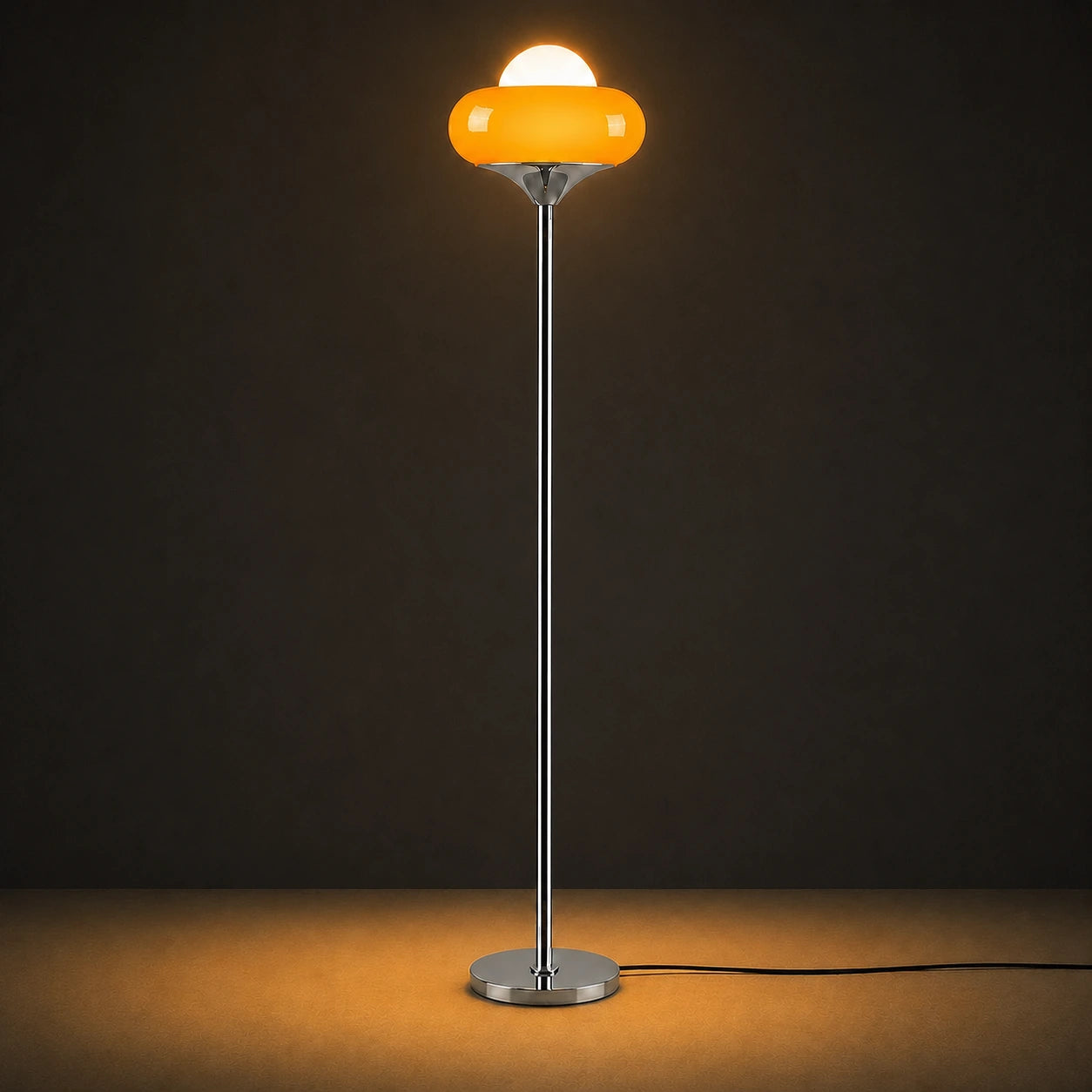 Sunburst Glow Floor Lamp | Nighttime Hero