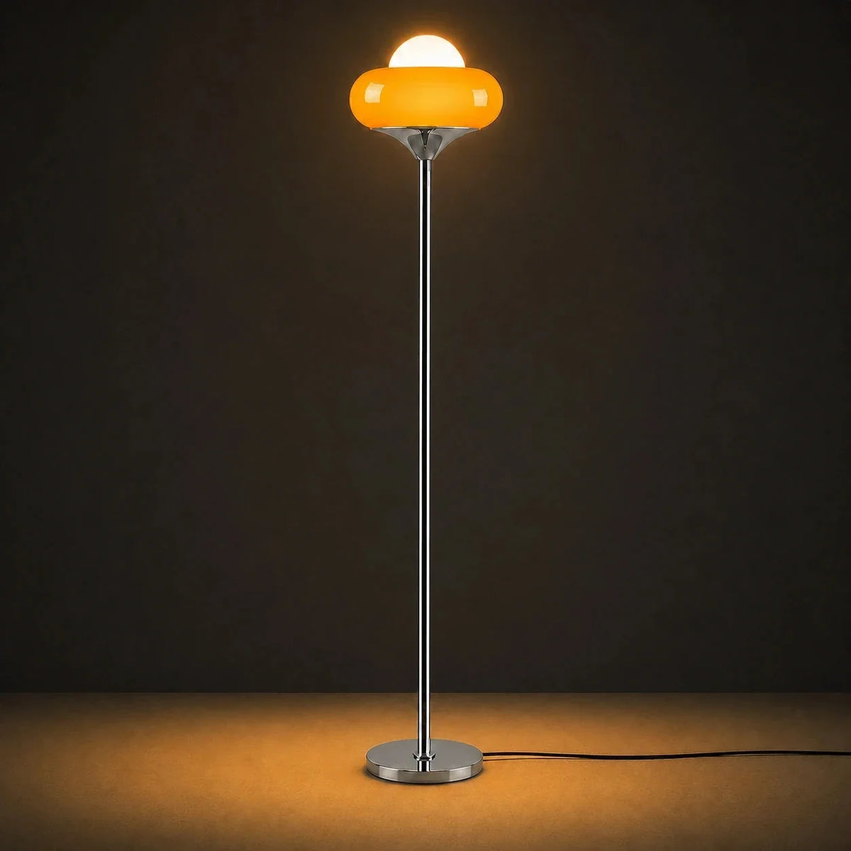 Sunburst Glow Floor Lamp Lamp Interior Moderna New