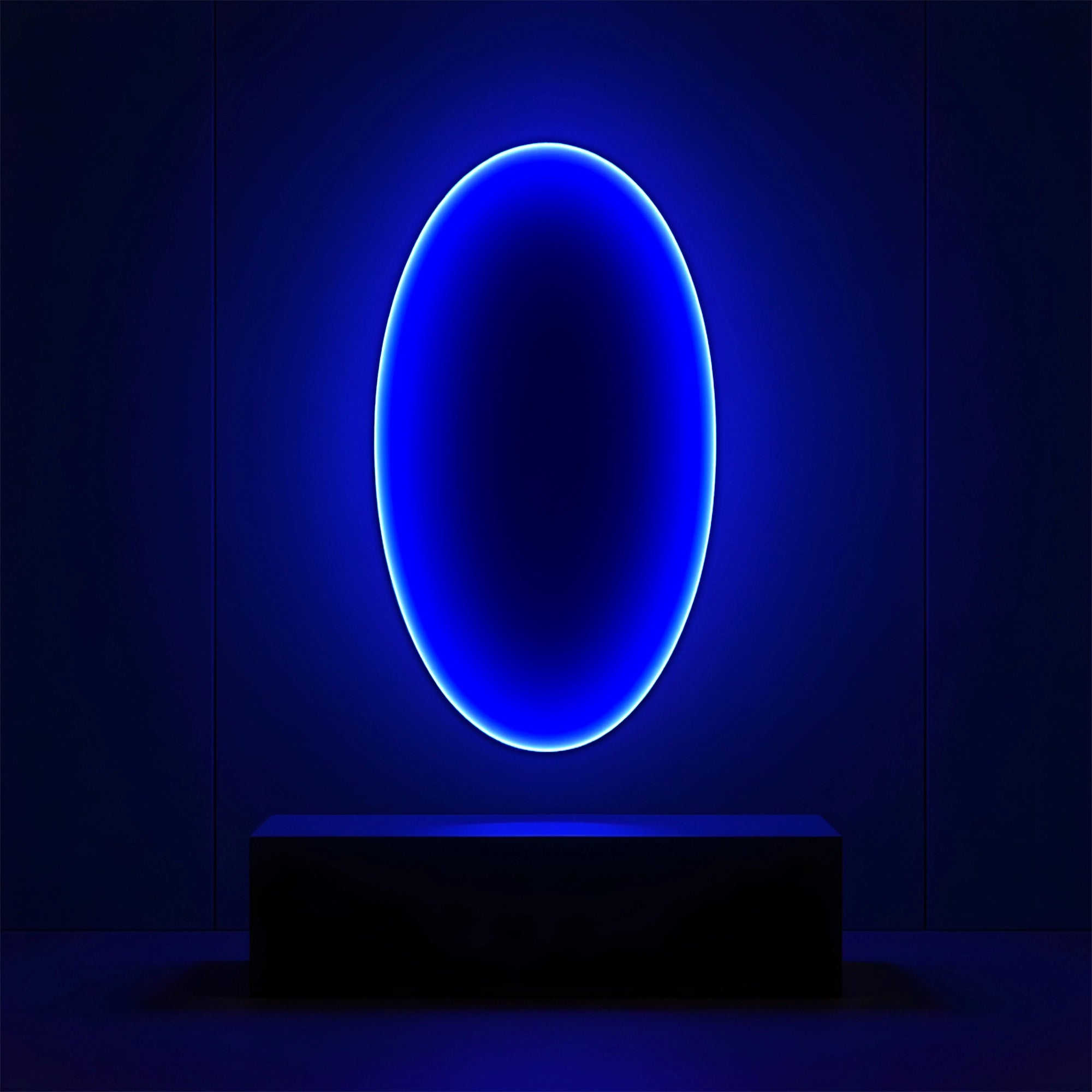 Threshold of Maybe: Cobalt Void | Sculptural Light | Interior Moderna