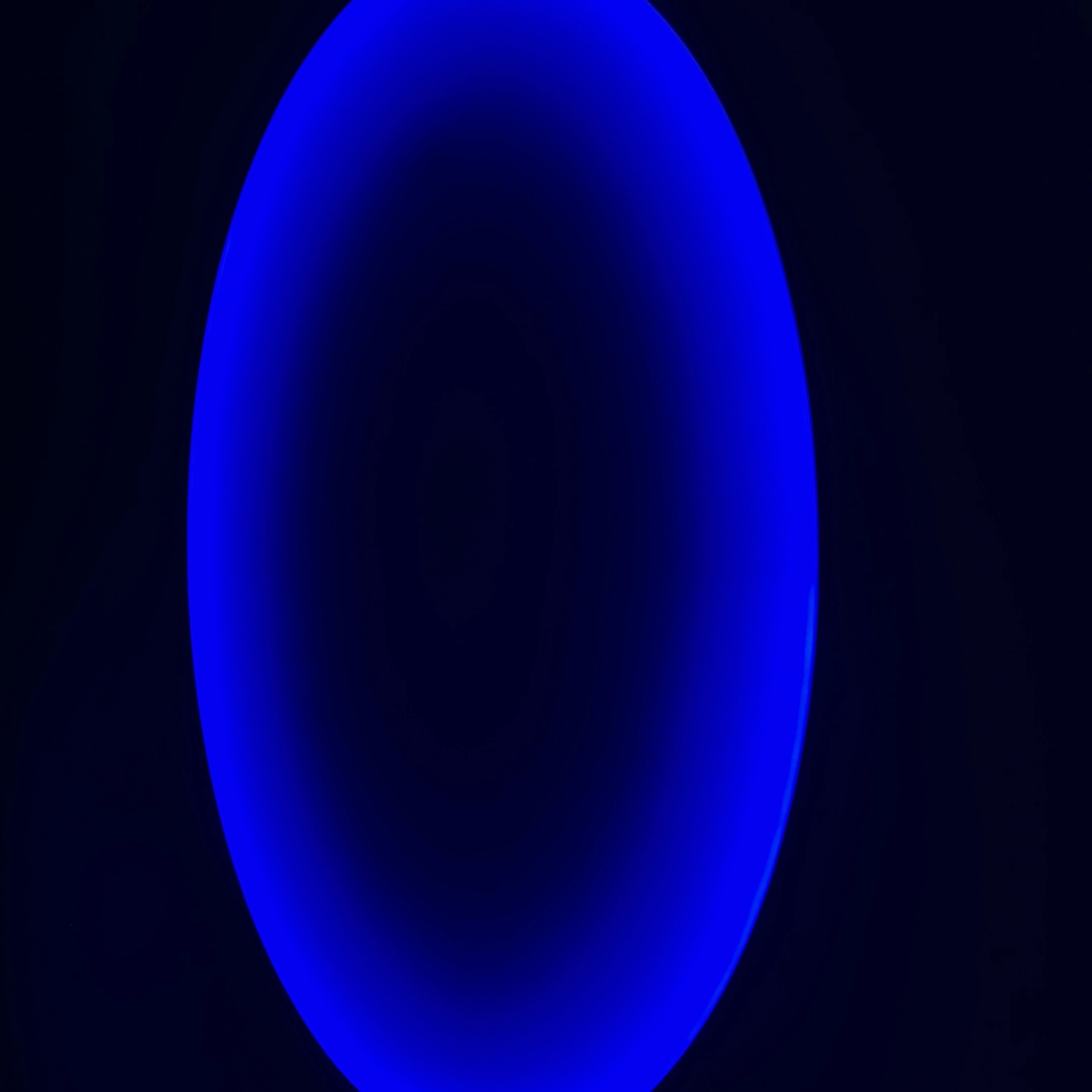 Threshold of Maybe | Cobalt Void Wall Art Interior Moderna
