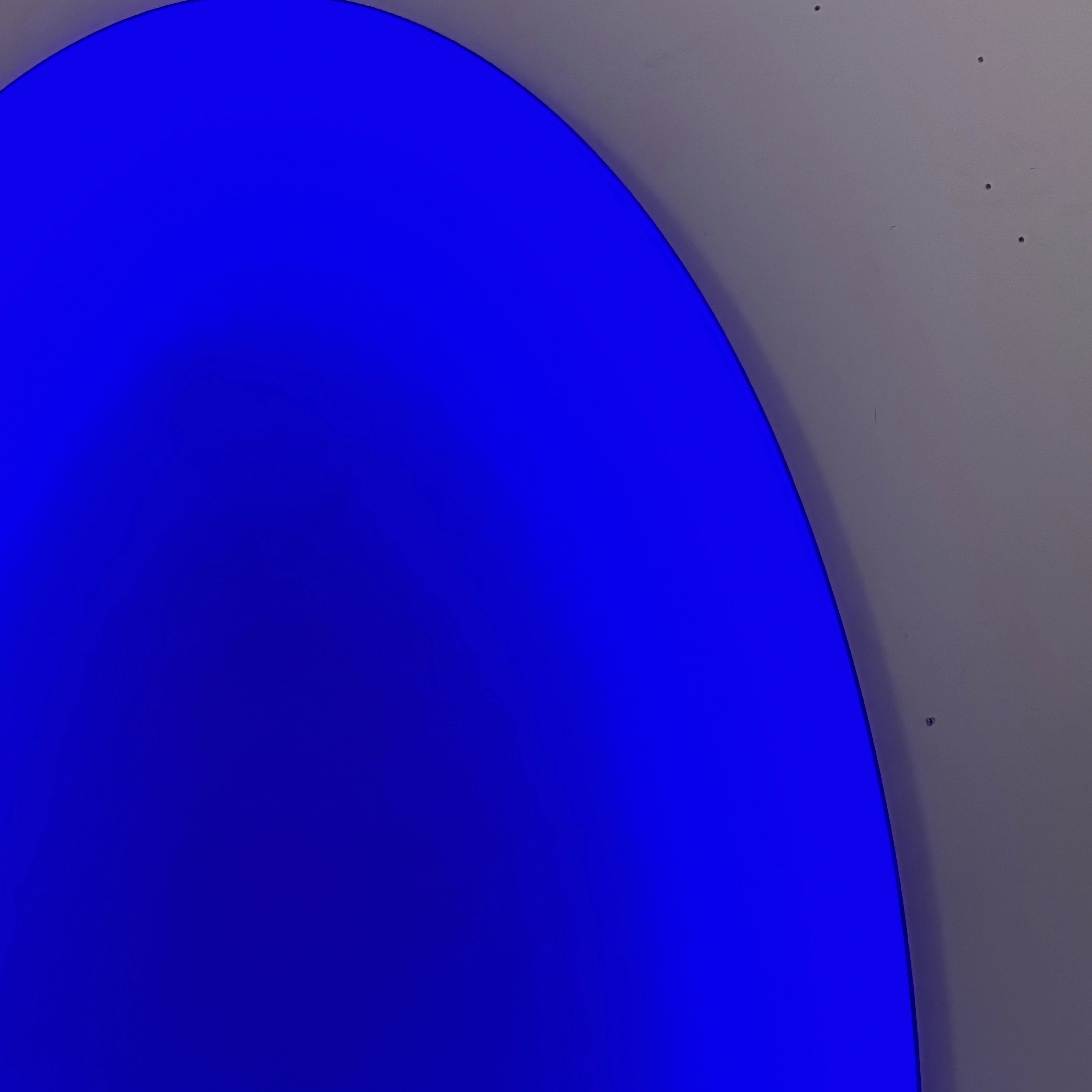 Threshold of Maybe | Cobalt Void Wall Art Interior Moderna