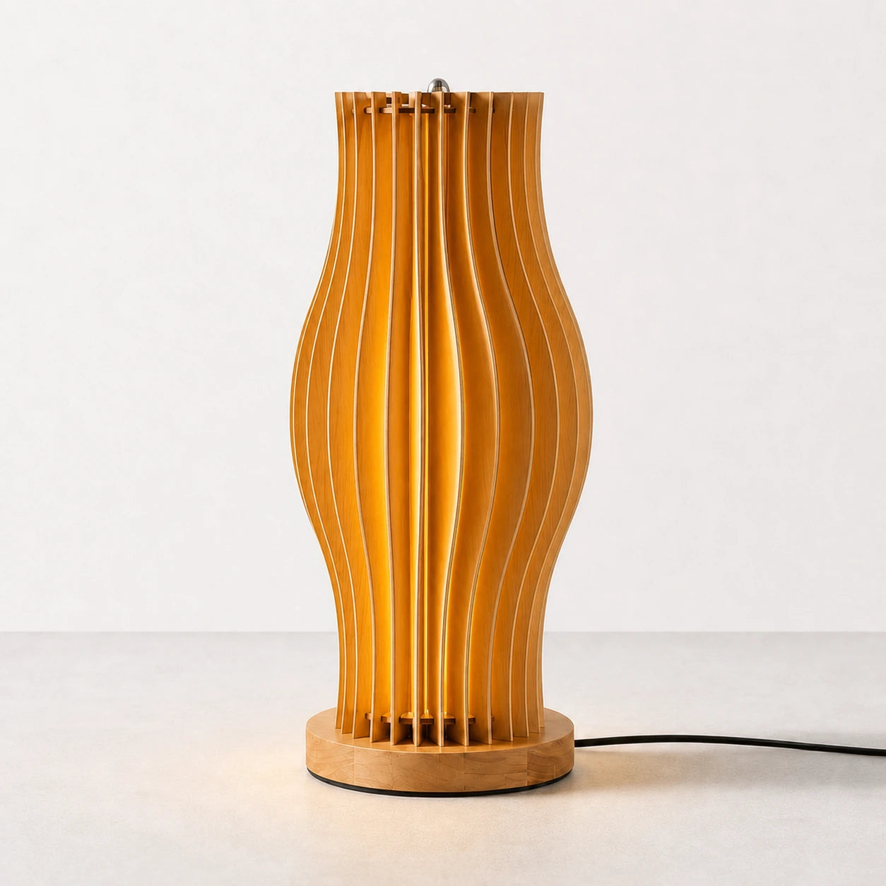 Vapor Wood Table Lamp Lamp Interior Moderna Default Title