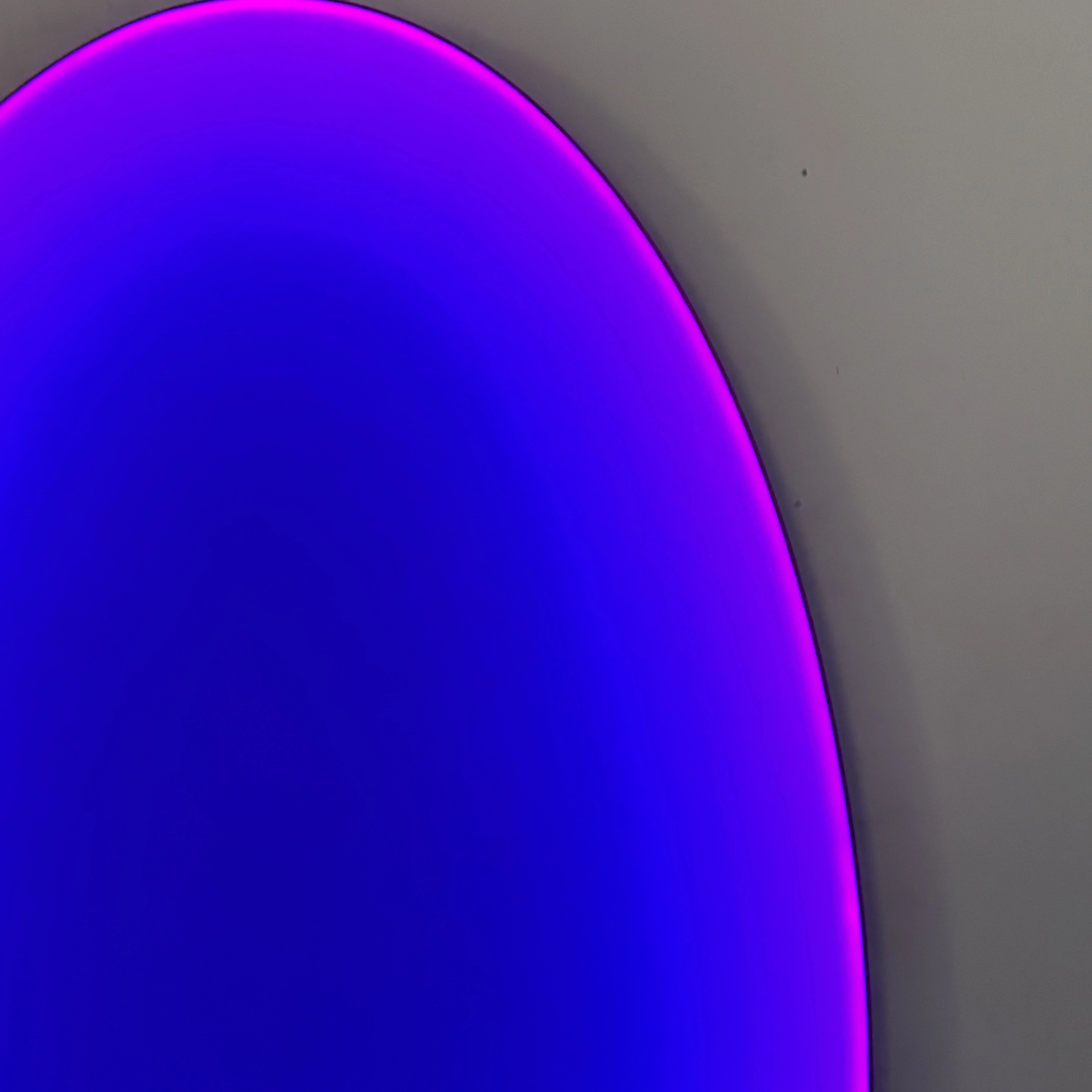 Threshold of Maybe | Dusk Magenta Wall Art Interior Moderna