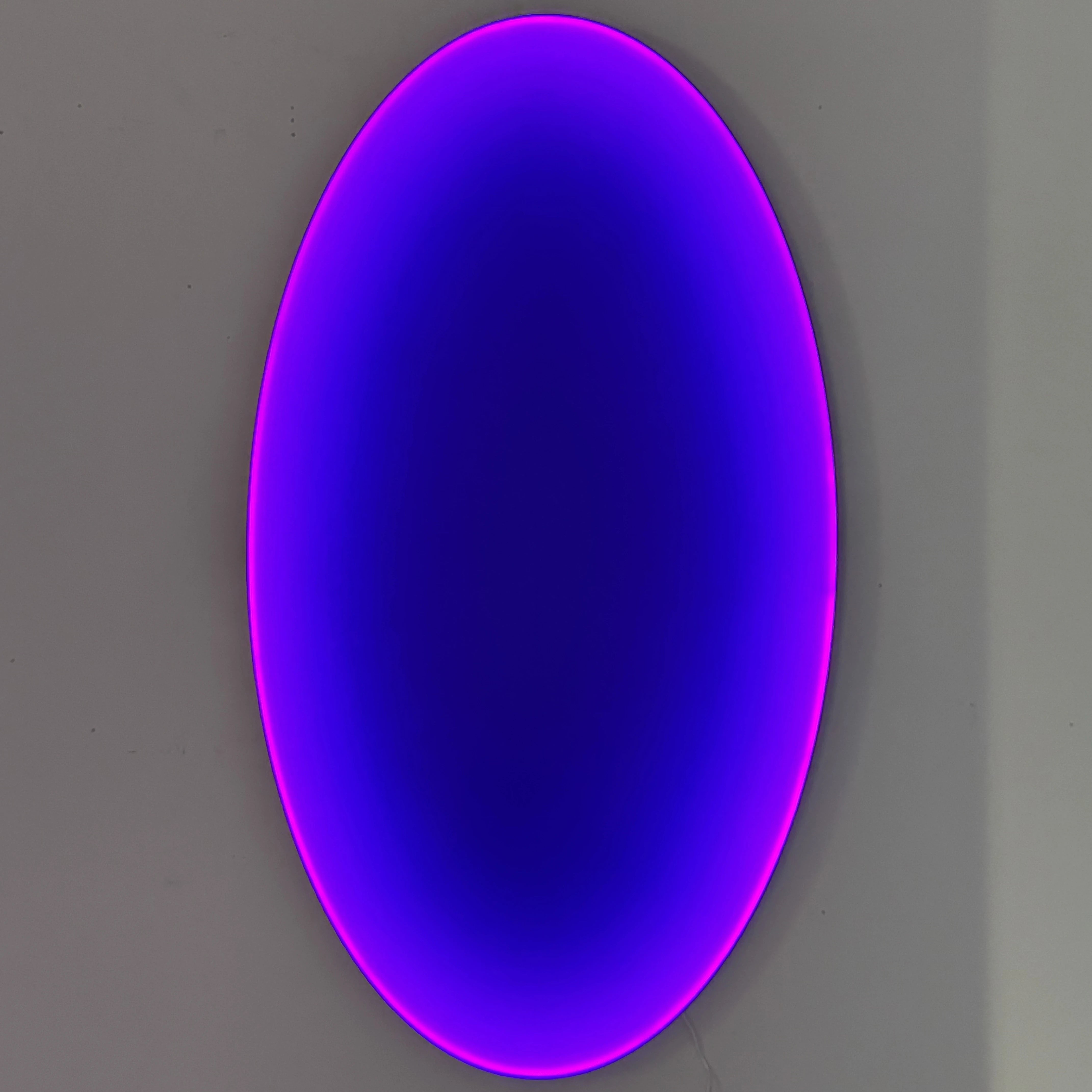 Threshold of Maybe | Dusk Magenta Wall Art Interior Moderna