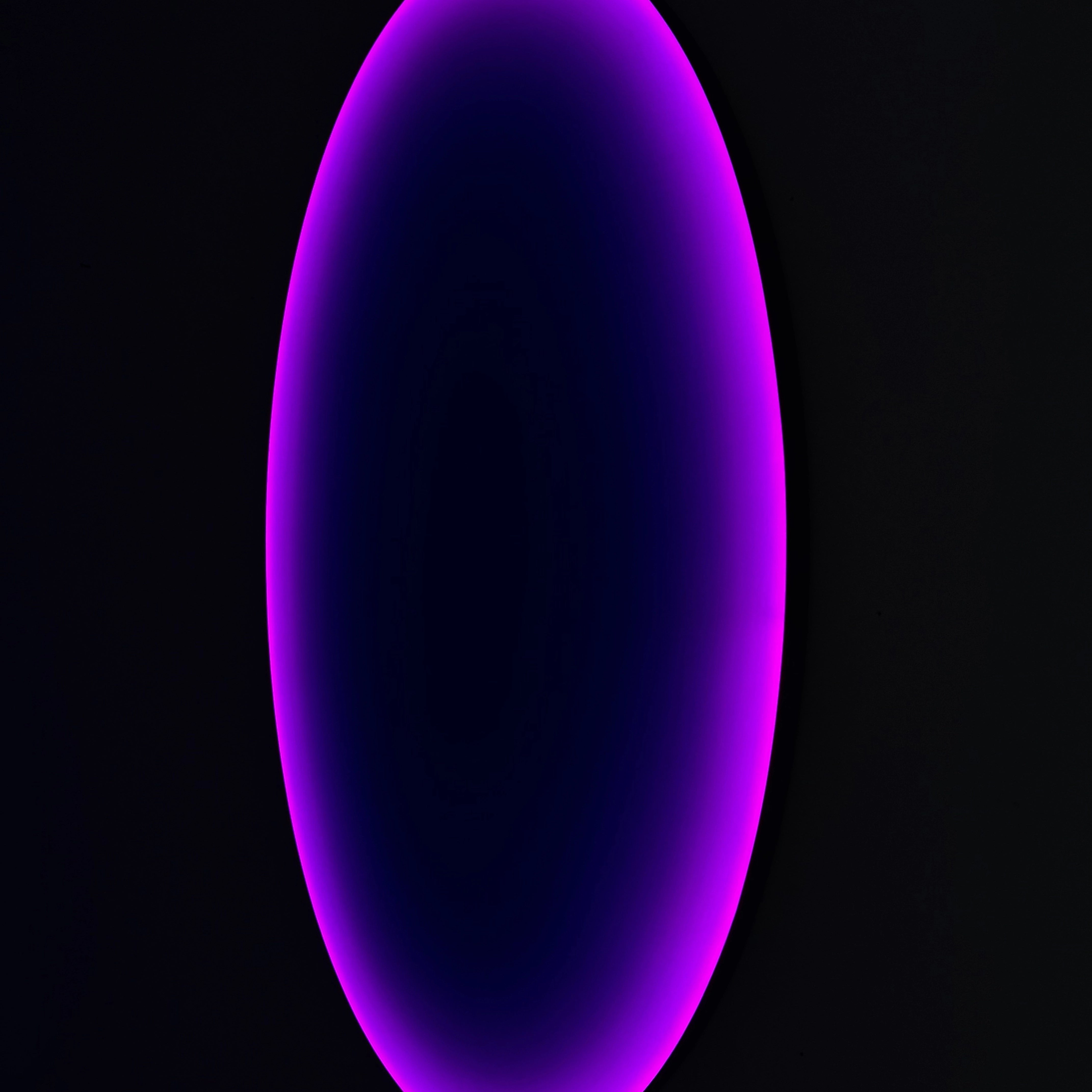 Threshold of Maybe | Dusk Magenta Wall Art Interior Moderna
