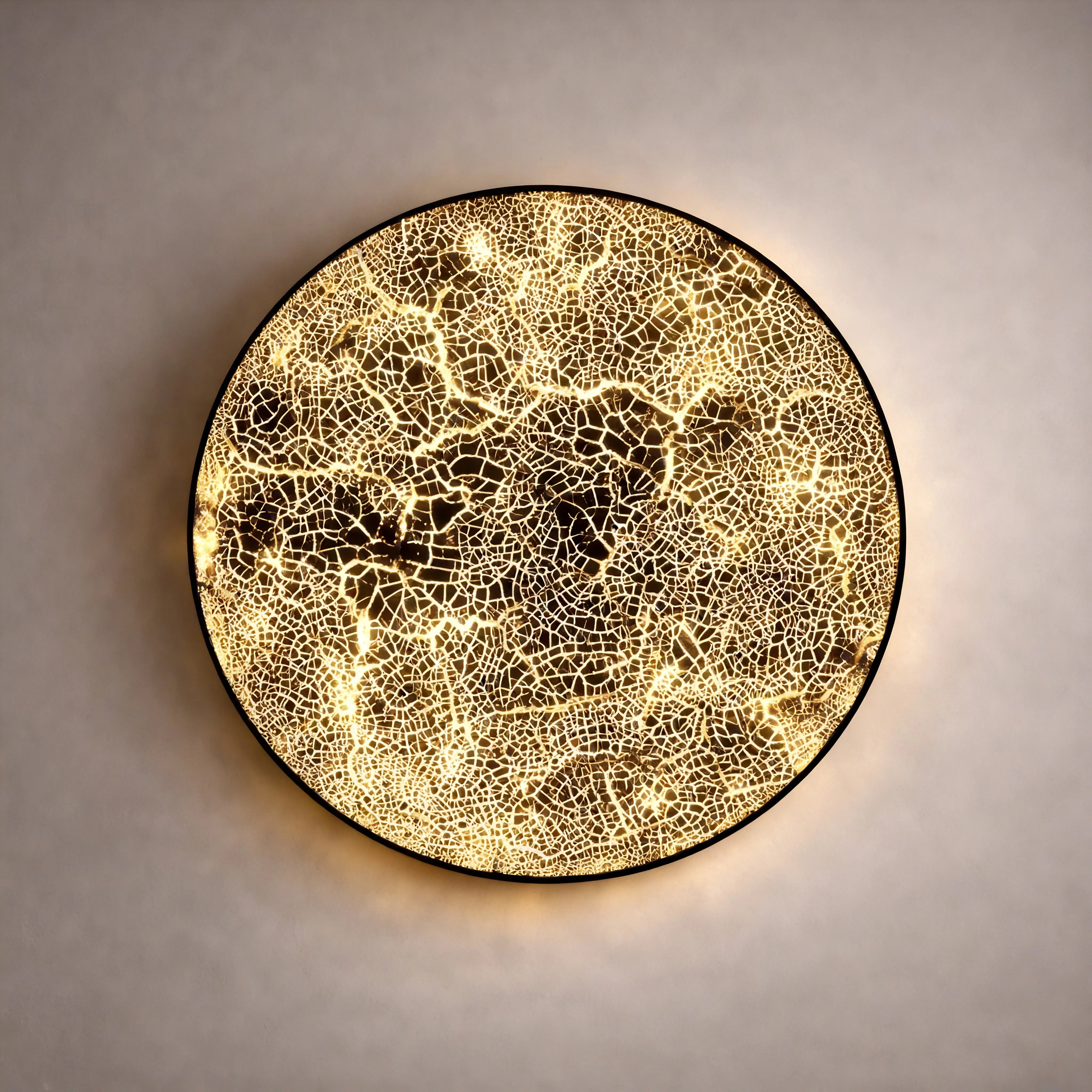 Where Matter Breaks | Black Mass Wall Art Jianzhi