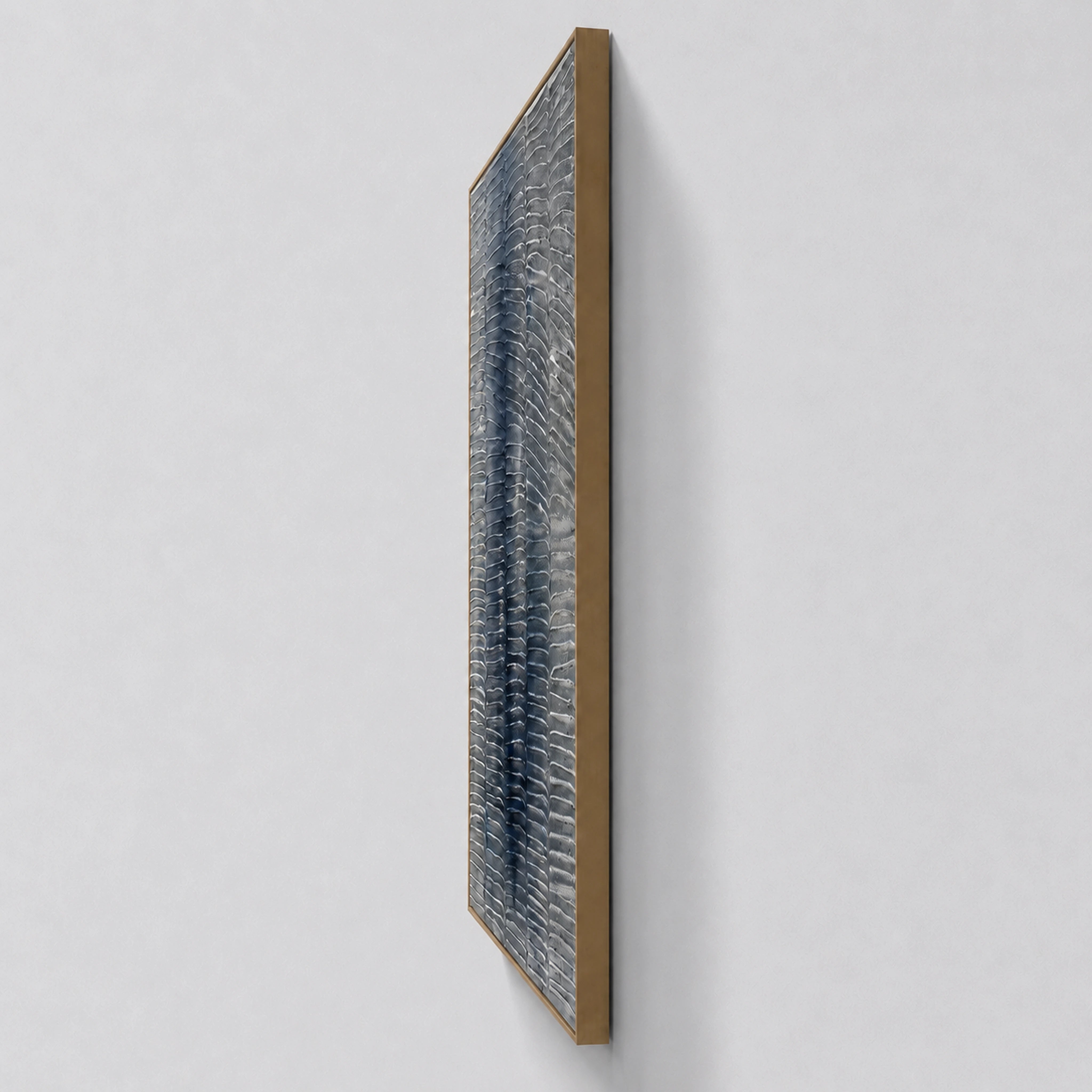 Whitewash Waves Wall Art Interior Moderna